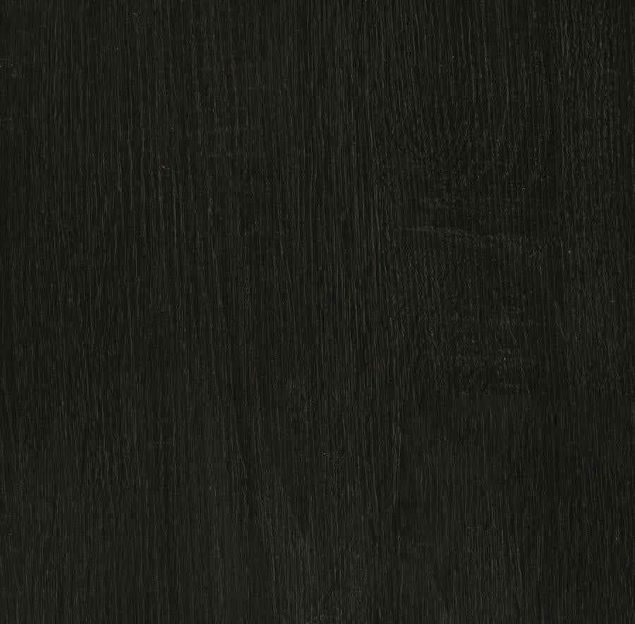 Dacre Round Engineered Wood Top Side End Table Dark Charcoal