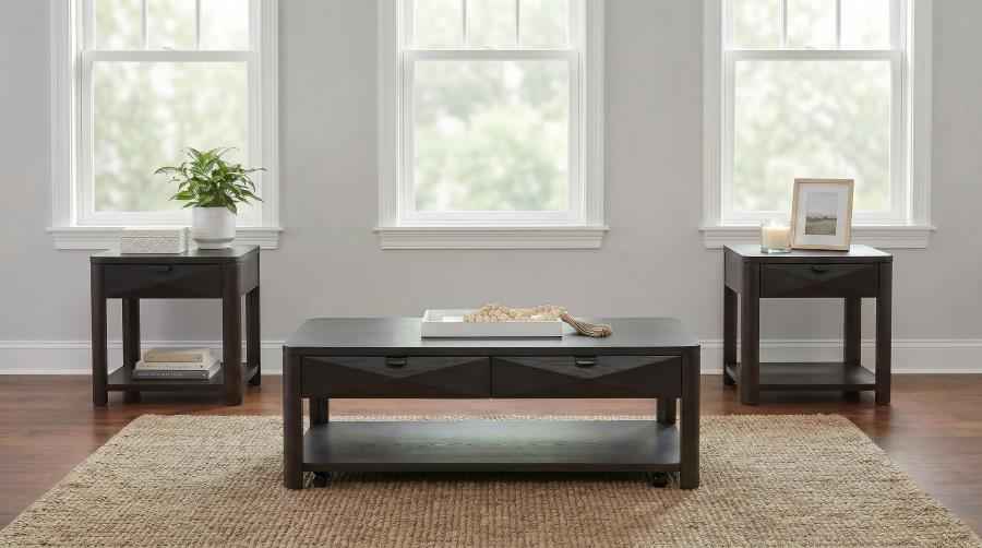 Marcelo 3-piece Coffee Table Set with Storage Coffee