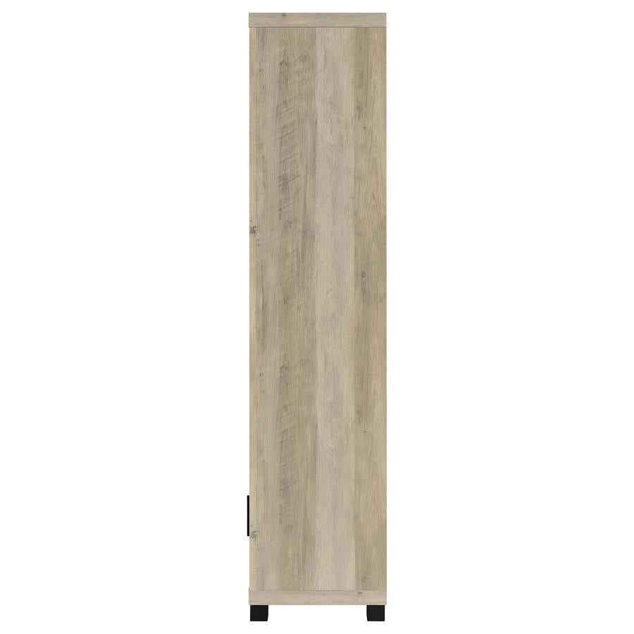Sachin 3-piece 79-inch TV Entertainment Center Antique Pine