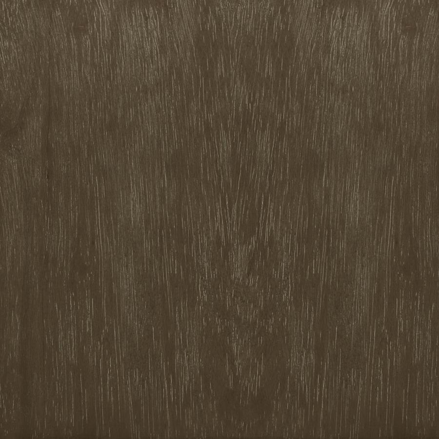 Blanchett Upholstered Bobbin Accent Chair Beige and Distressed Brown - Home & Sleep Outlet