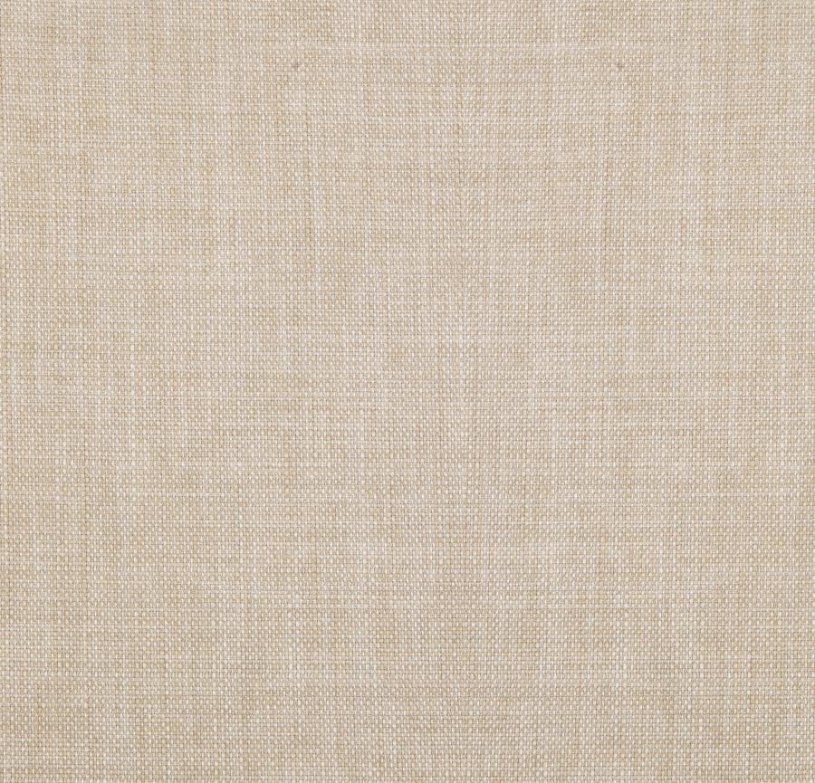 Blanchett Upholstered Bobbin Accent Chair Beige and Distressed Brown - Home & Sleep Outlet