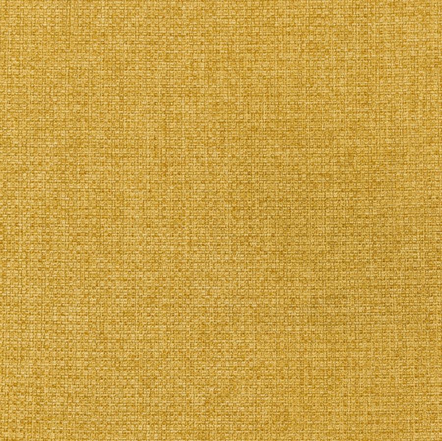 Summer Fabric Upholstered Tufted Accent Bench Mustard Yellow