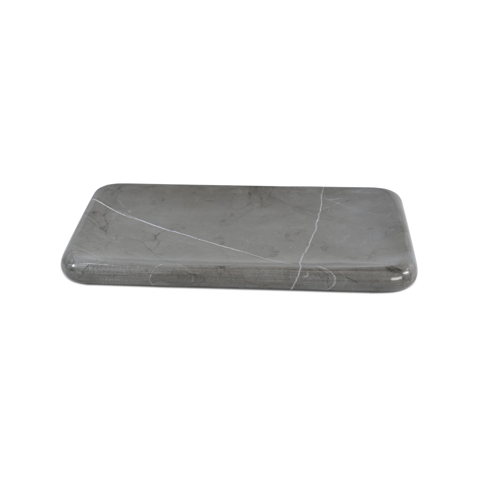 Petra Marble Catchall Grey Marble