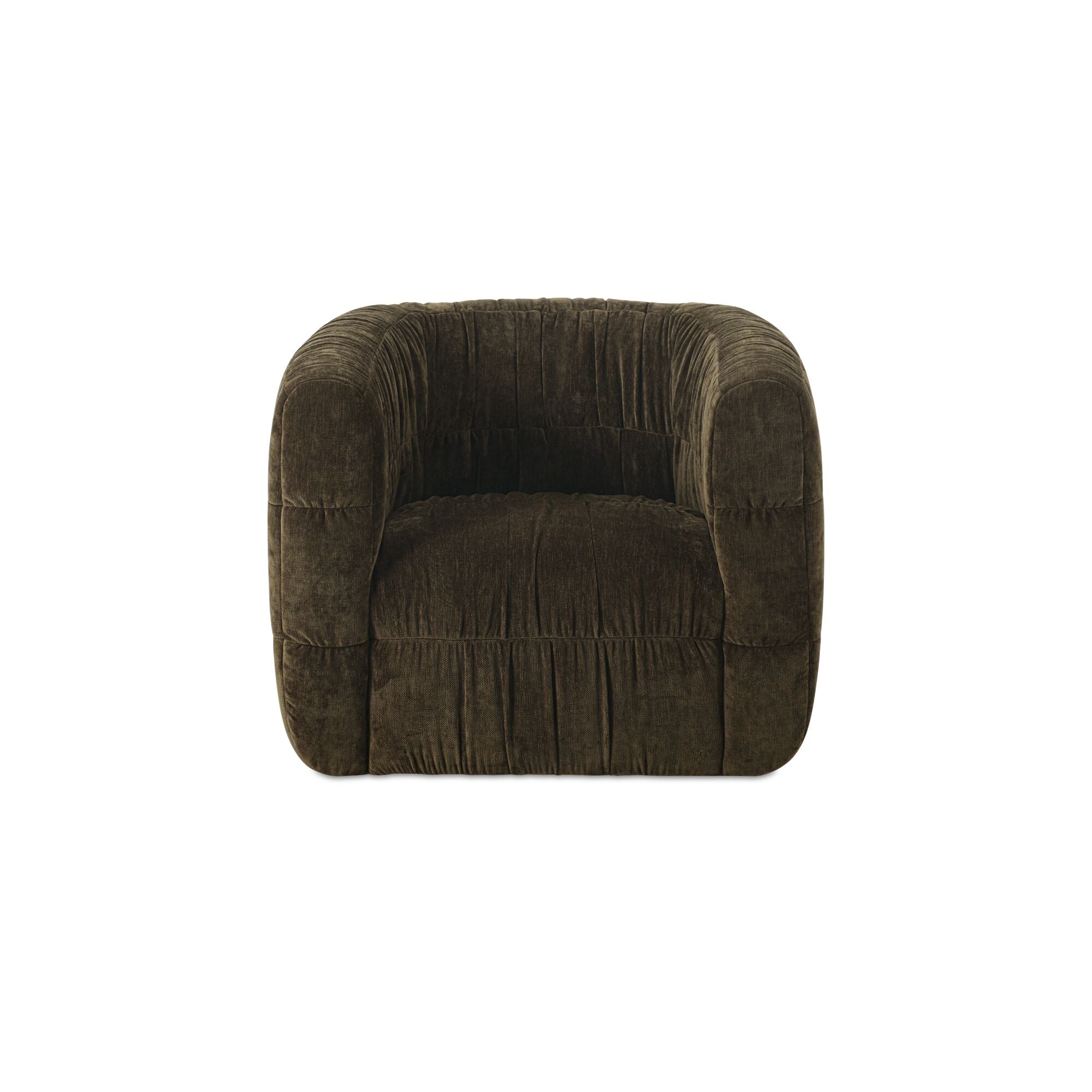 Robson Swivel Chair Dark Green