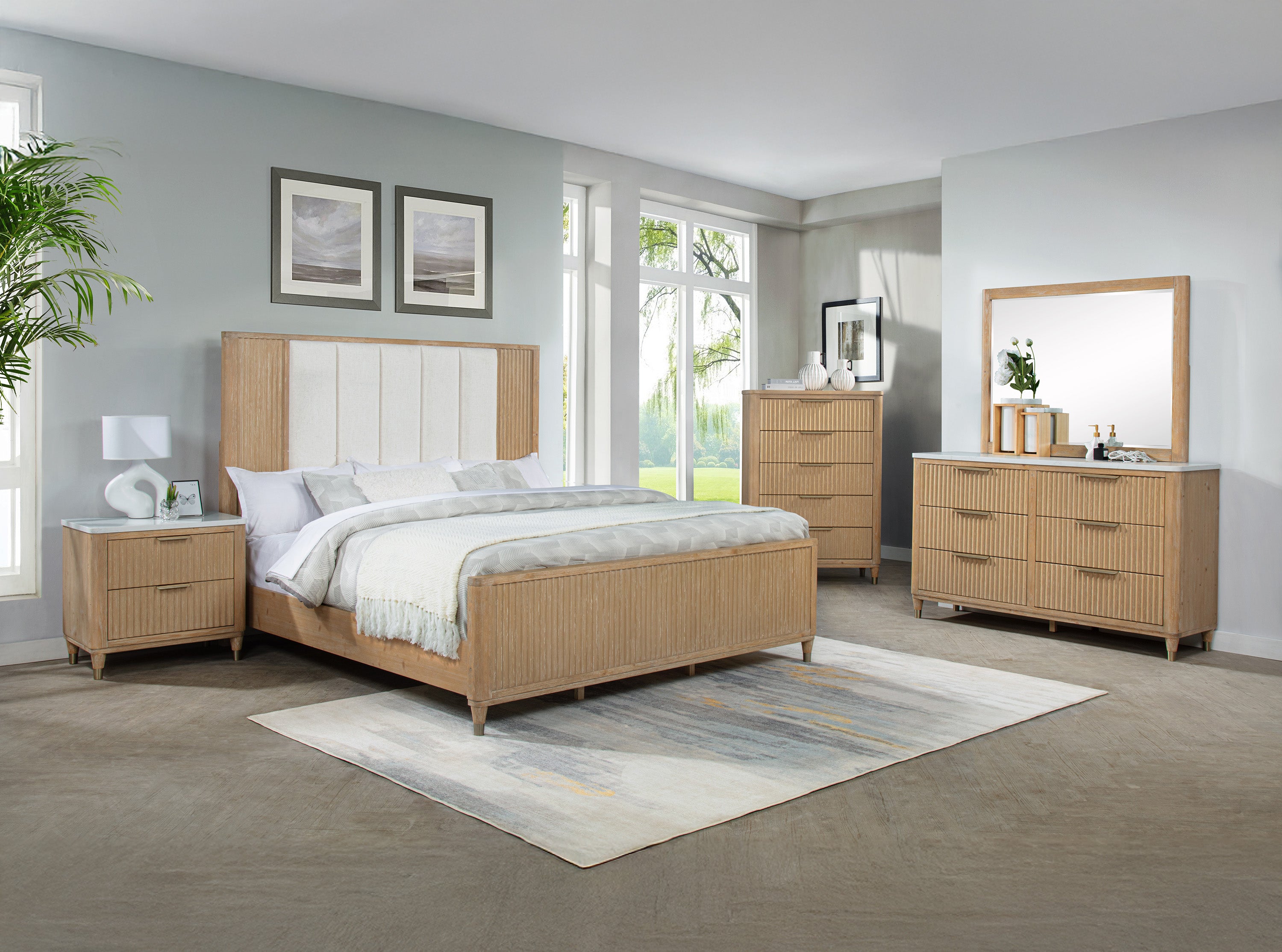 KARA B1450-DM (2-Piece Bedroom Set)