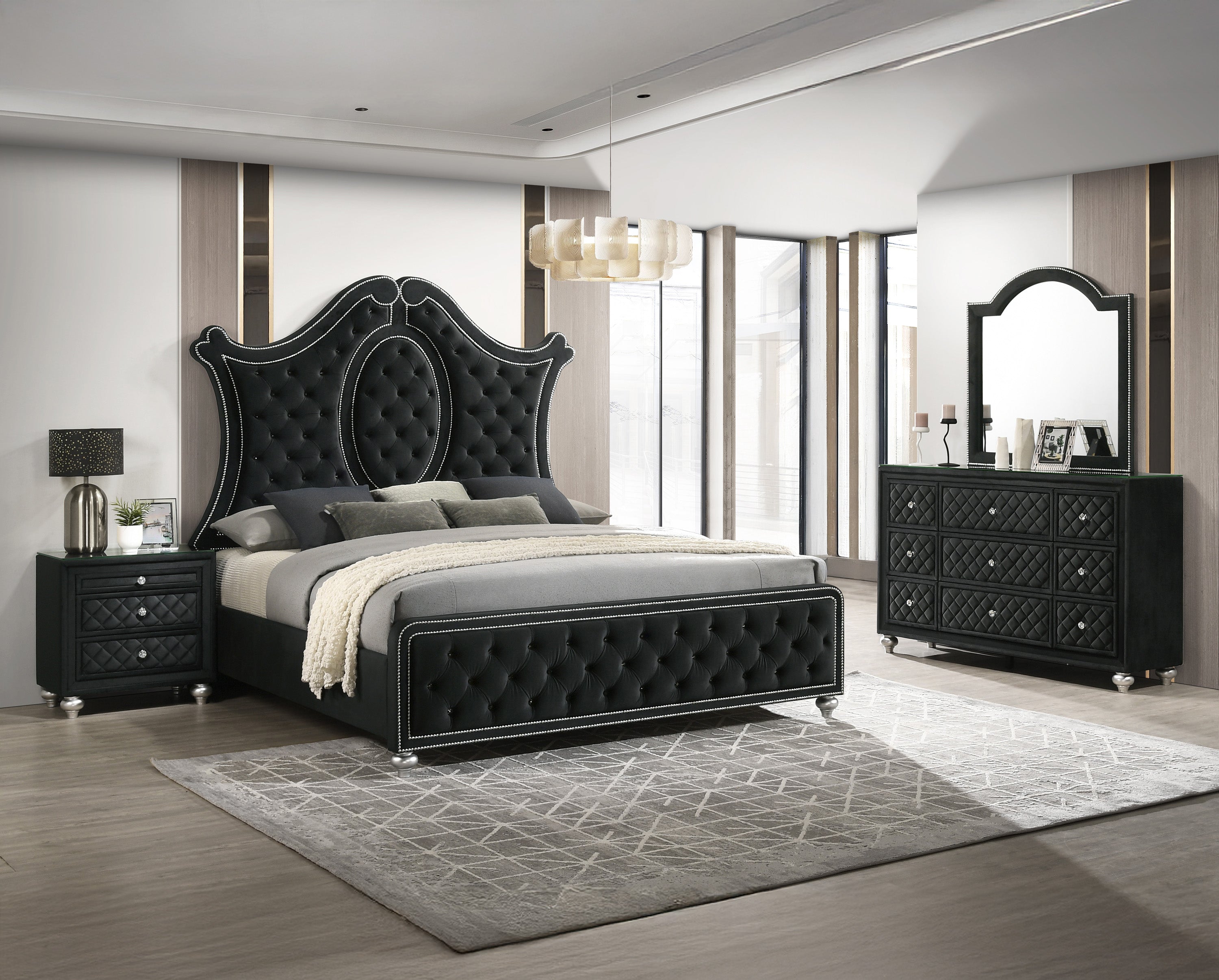 CAMEO B2180K-5P (8-Piece Bedroom Set)
