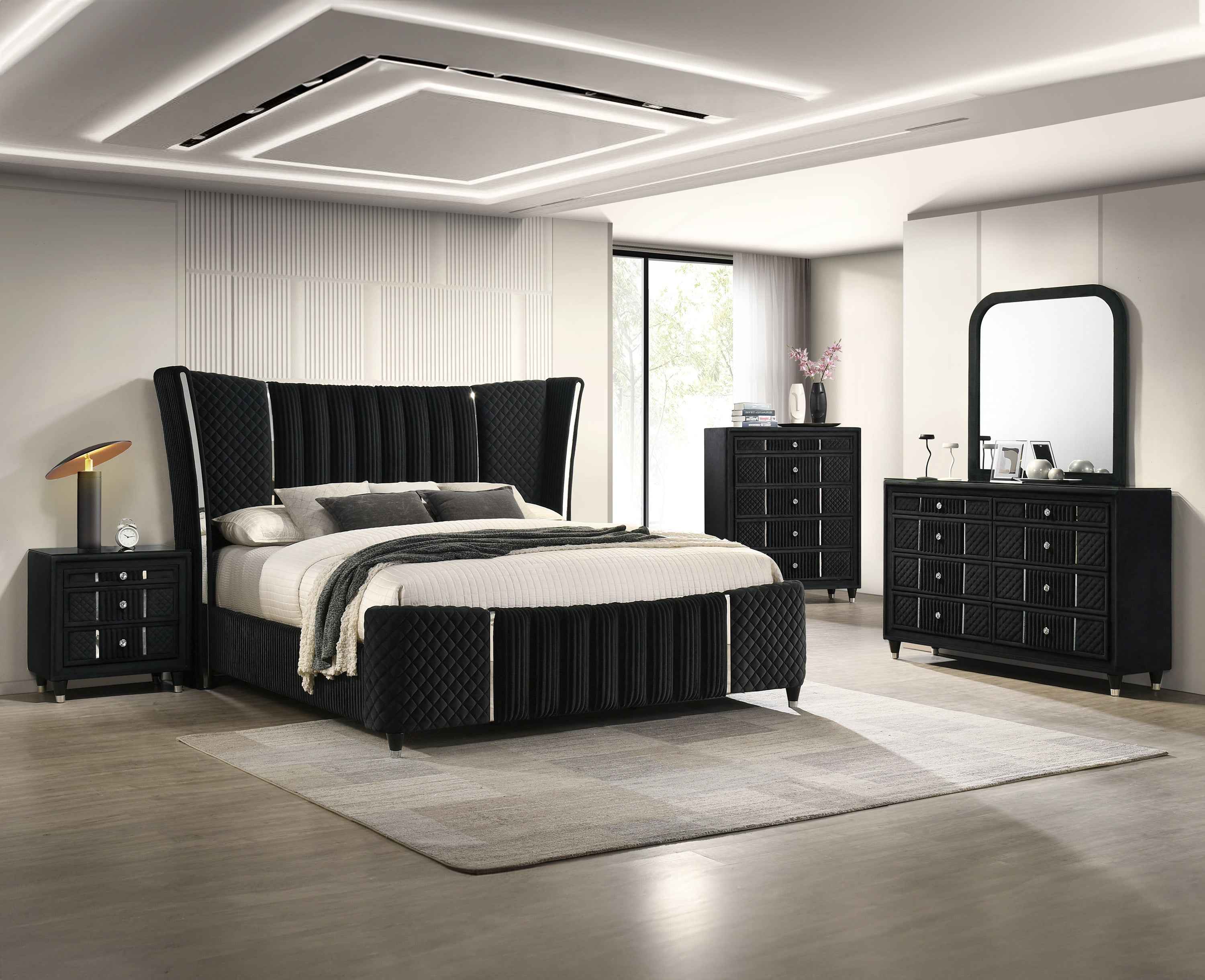 ARMANY SETB2300 (10-Piece Bedroom Set)