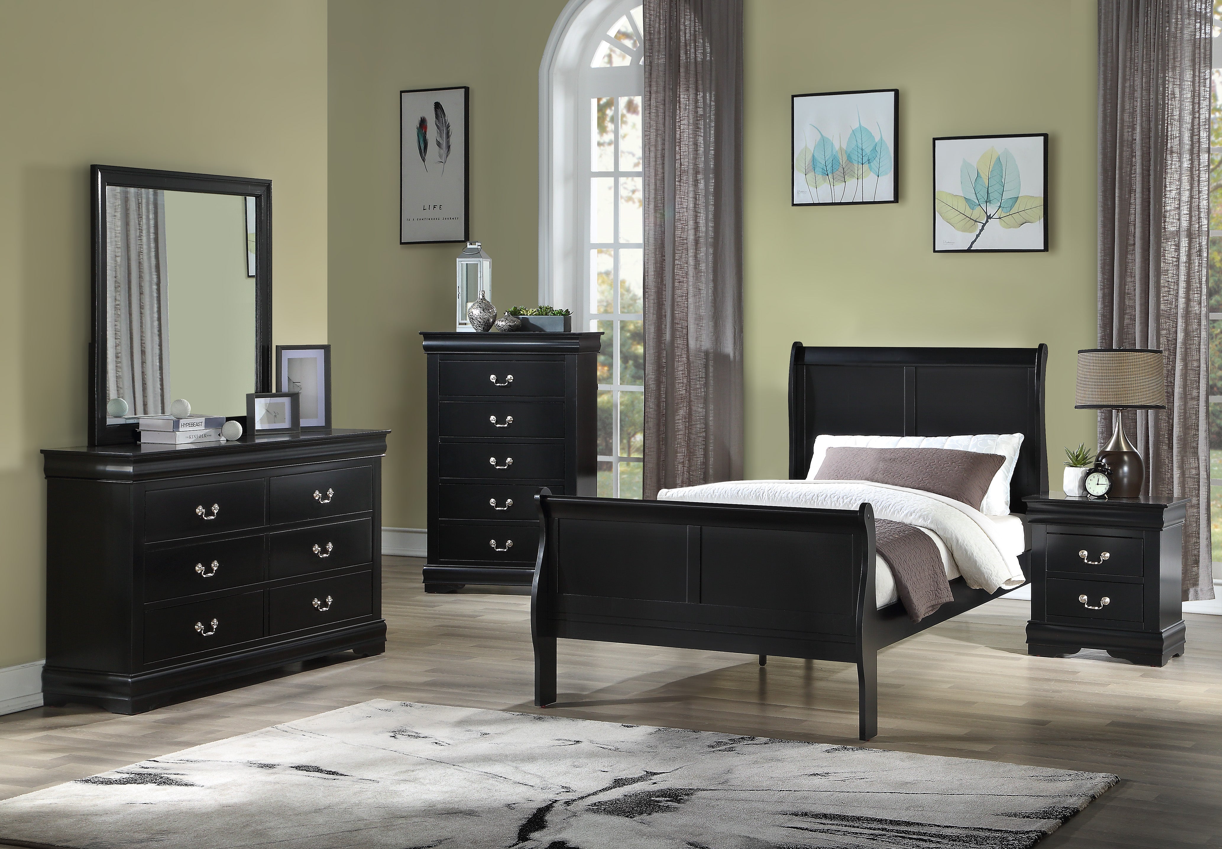 LOUIS PHILIP B3950T (2-Piece Bedroom Set)