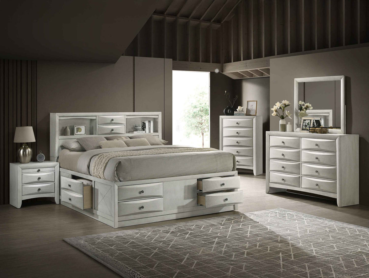 EMILY SETB4255 (12-Piece Bedroom Set)