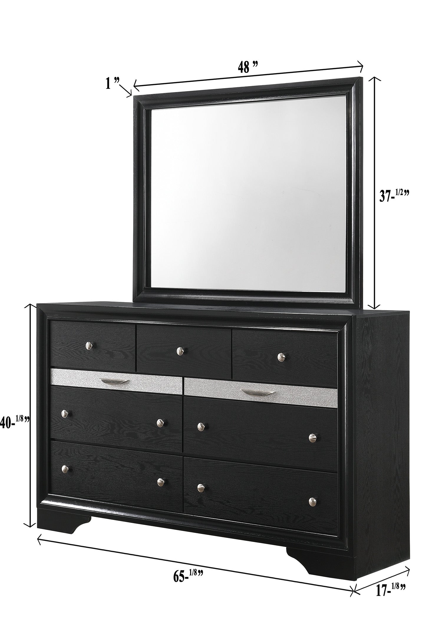 REGATA B4670Q-4P (6-Piece Bedroom Set)