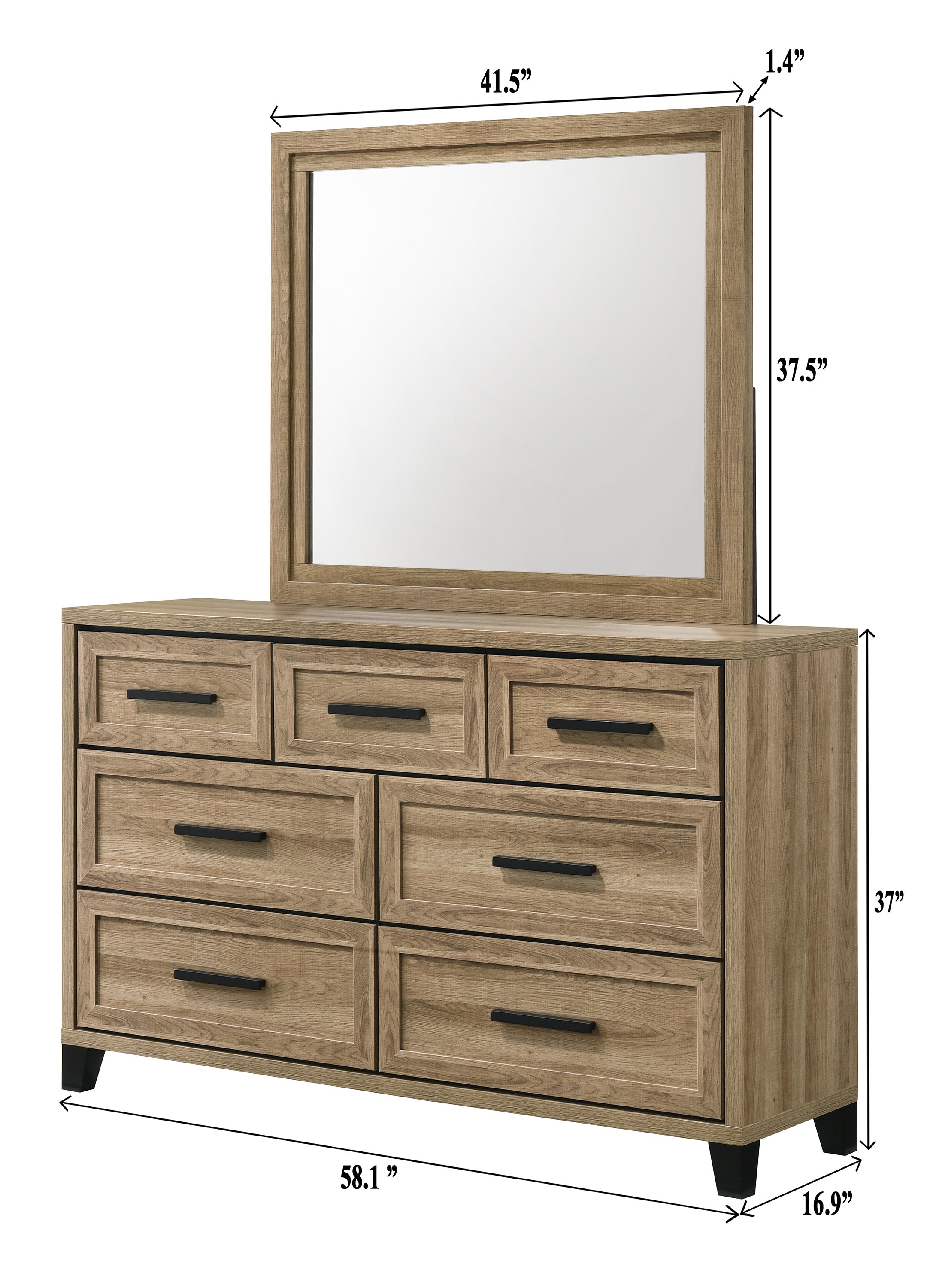 JAMESON B4690-DM (2-Piece Bedroom Set)