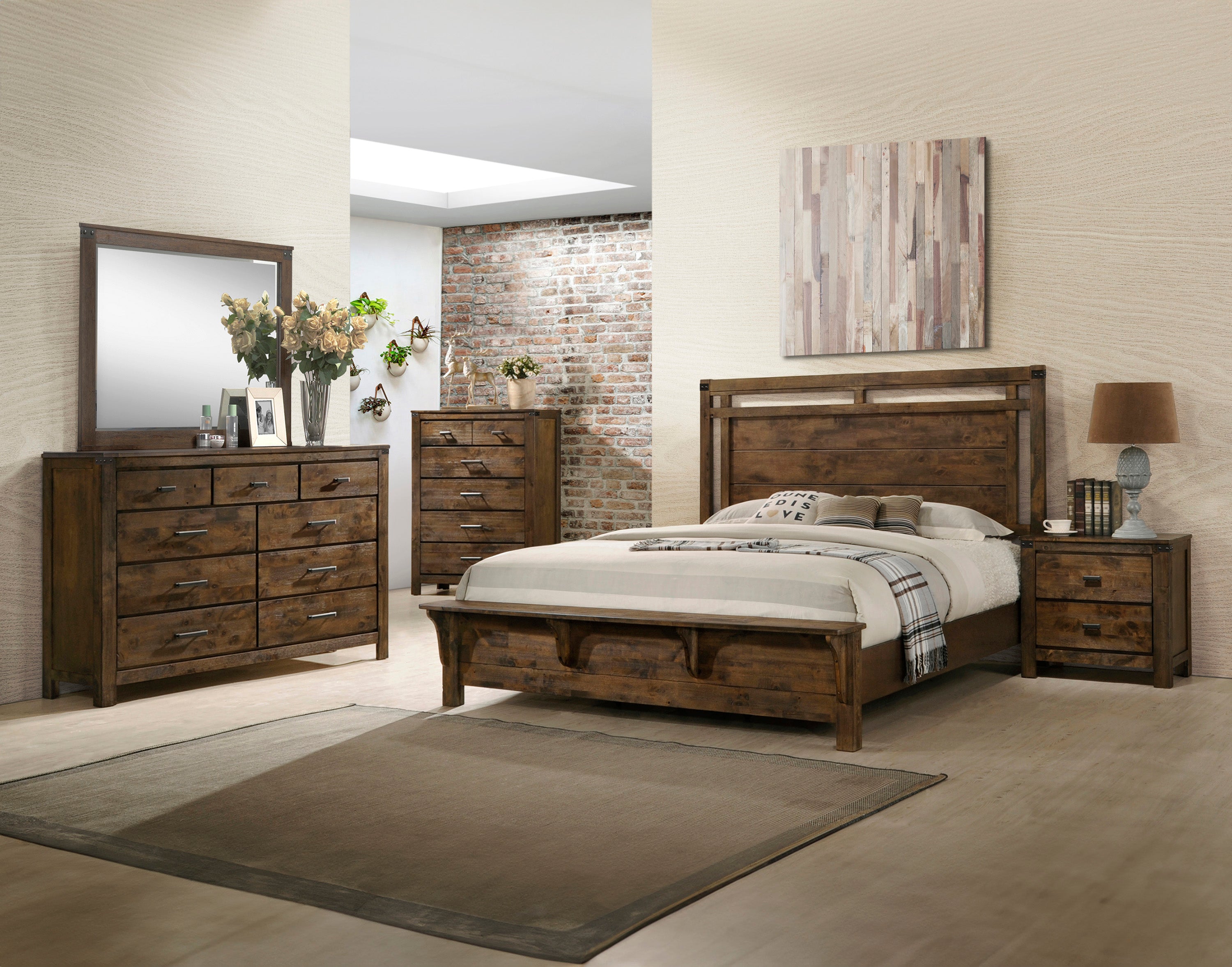CURTIS B4810Q-4P (6-Piece Bedroom Set)