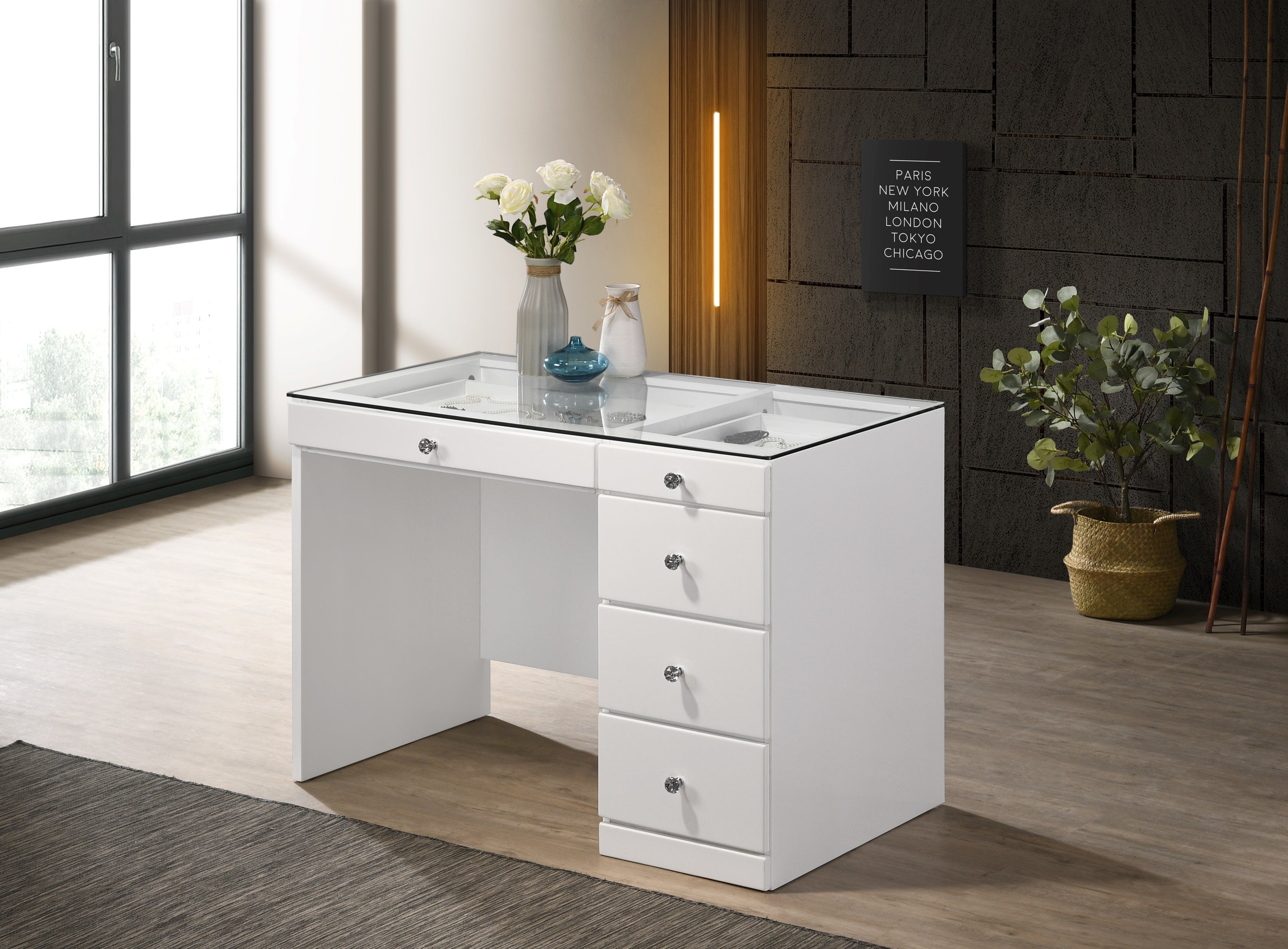 LUCIA 5097PK (8-Piece Bedroom Set)