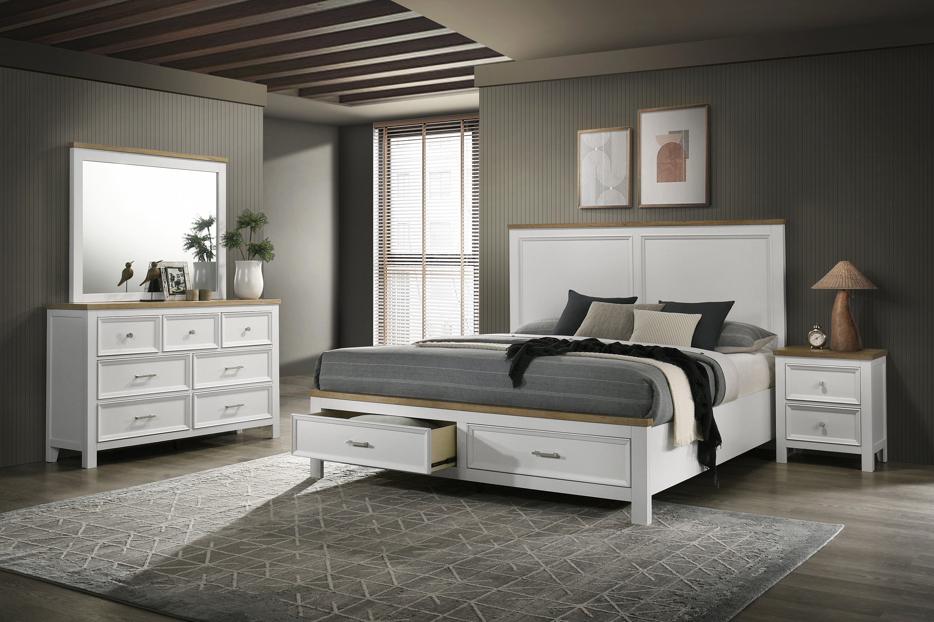 ASTON SETB6550 (9-Piece Bedroom Set)