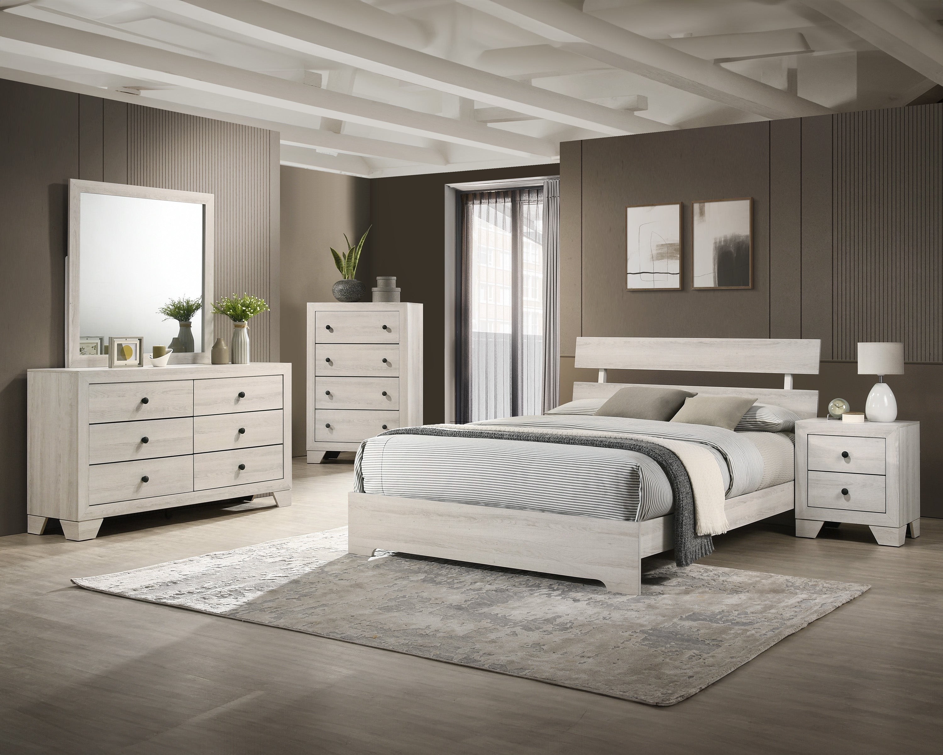 ATTICUS B6982Q-4P (4-Piece Bedroom Set)