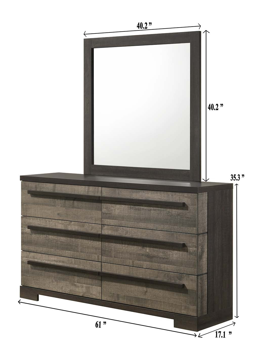 REMINGTON B8160-DM (2-Piece Bedroom Set)