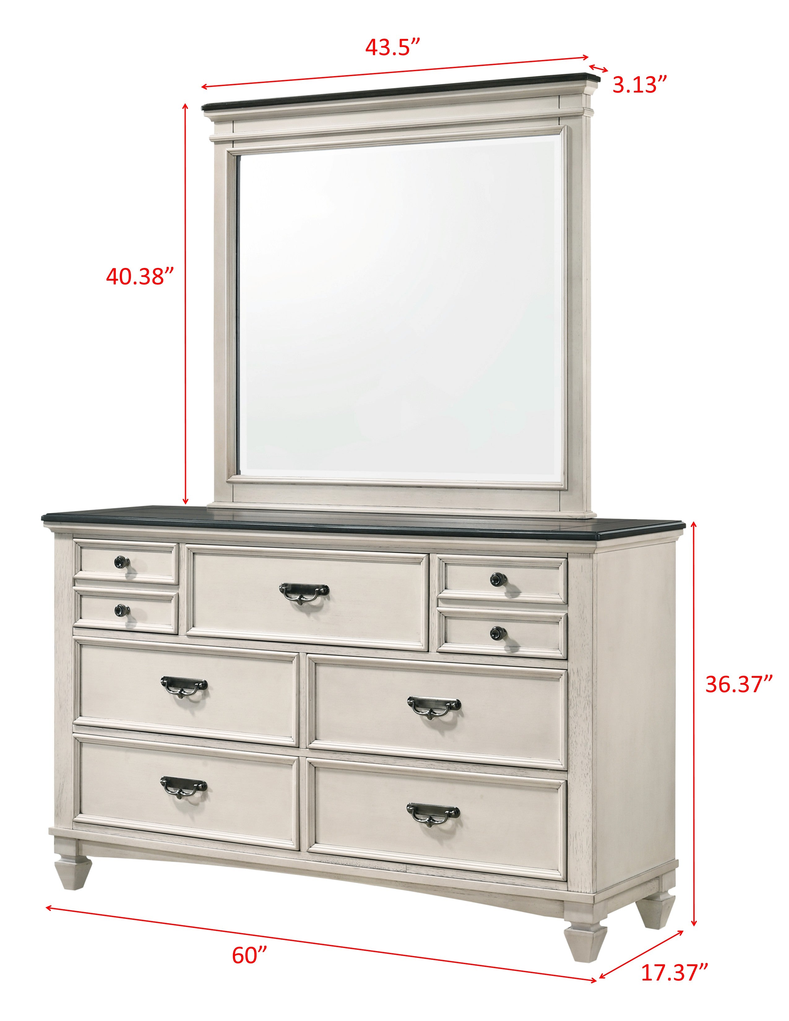 SAWYER B9100-DM (2-Piece Bedroom Set)