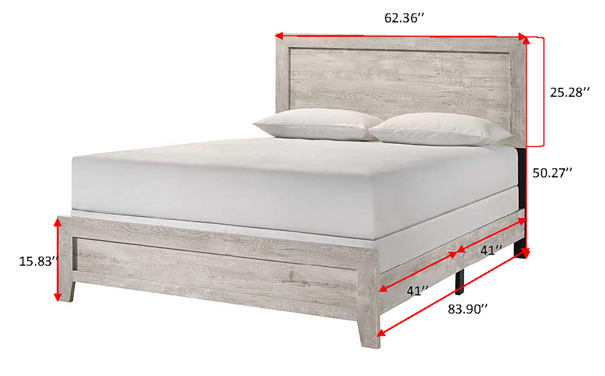 MILLIE B9220Q-5P (5-Piece Bedroom Set)