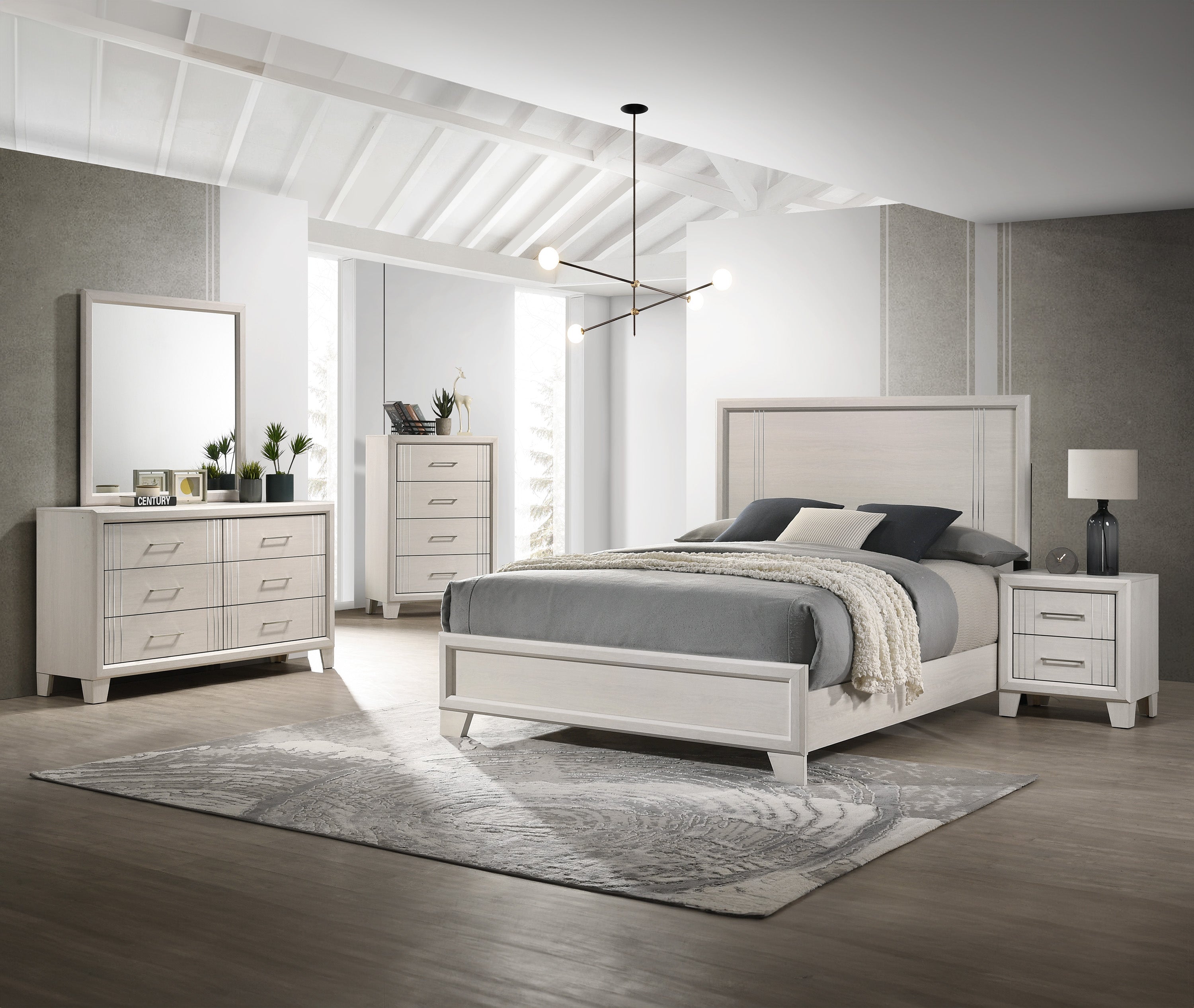 CHARLIE B9230Q-5P (6-Piece Bedroom Set)
