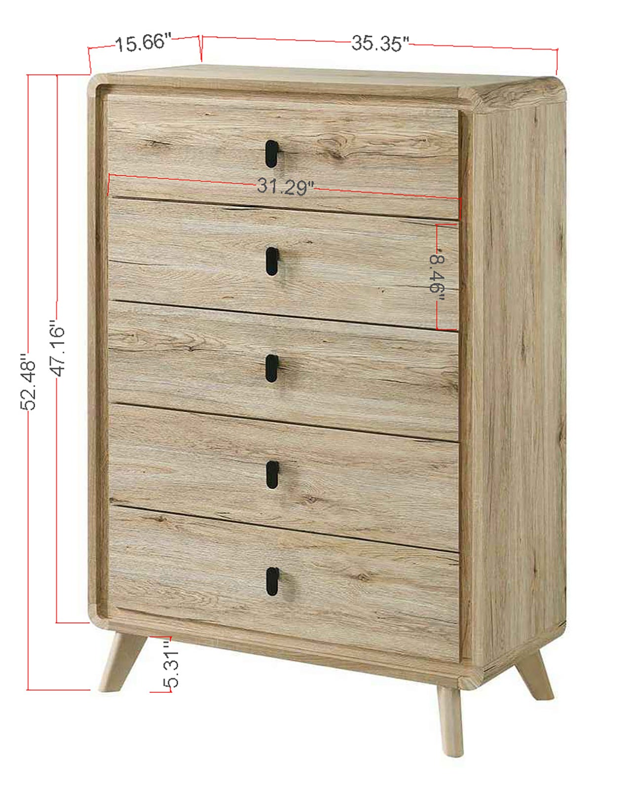 DAWSON B9240Q-5P (6-Piece Bedroom Set)