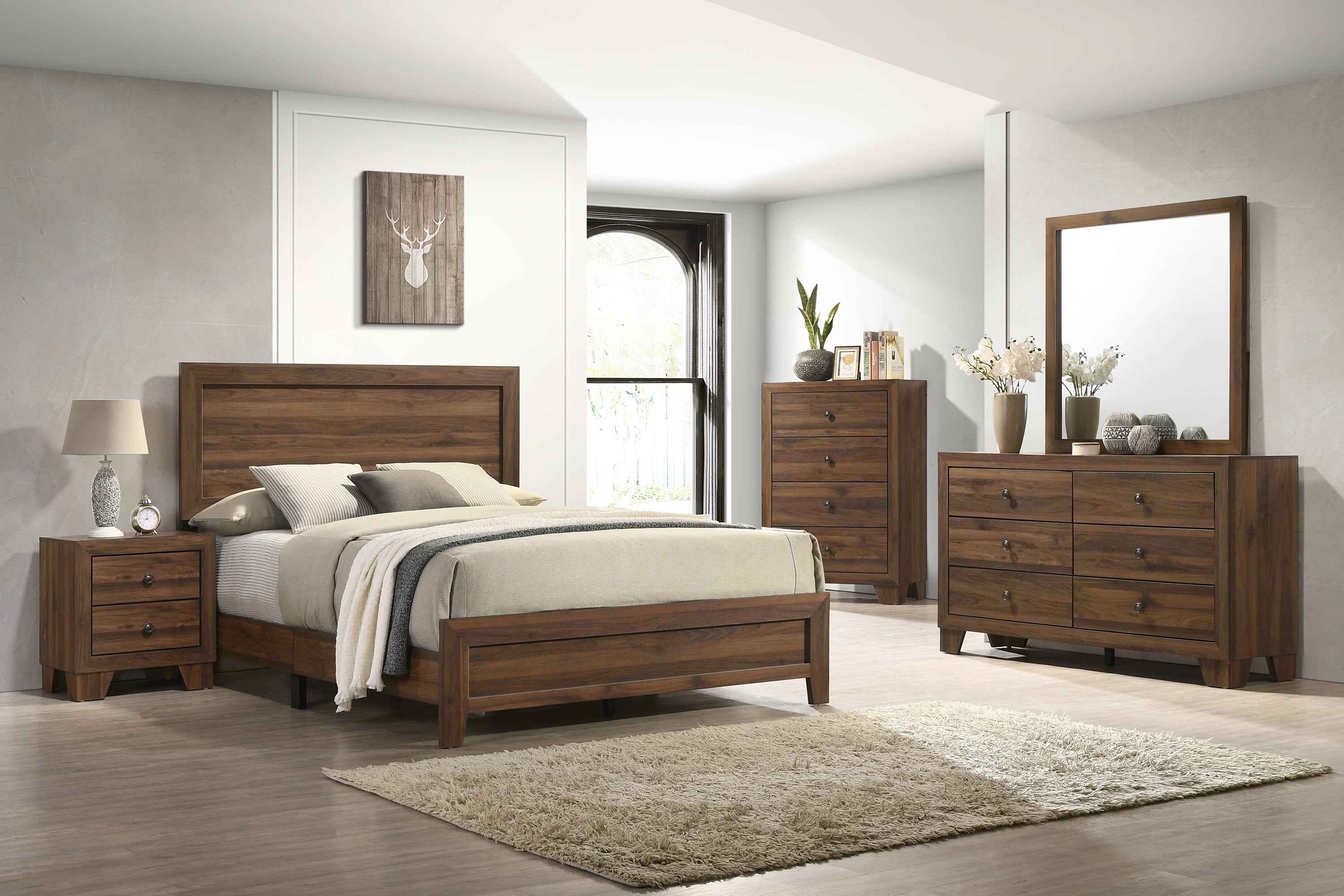 MILLIE B9250Q-5P (5-Piece Bedroom Set)