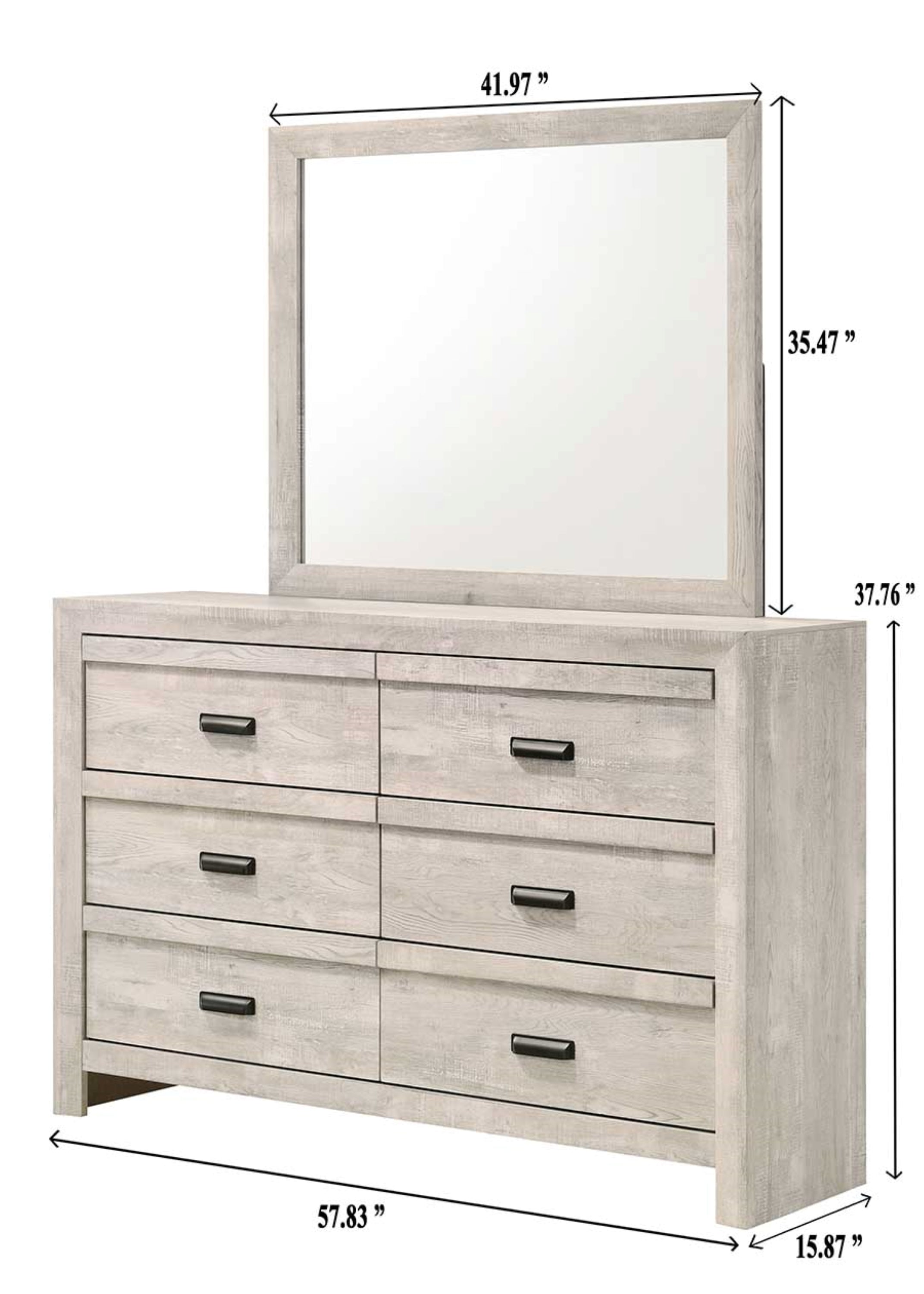 VALOR B9330K-4P (5-Piece Bedroom Set)