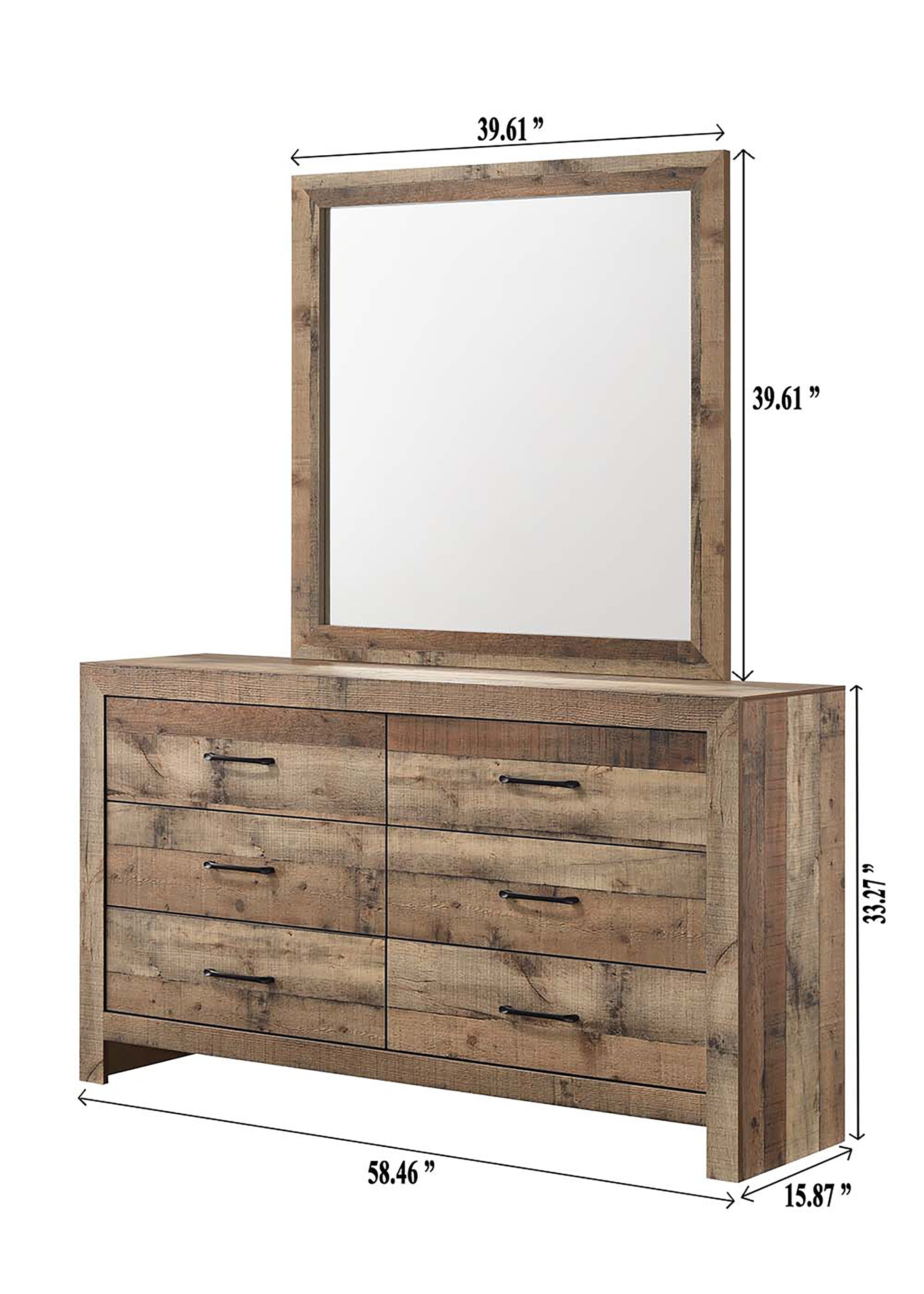 ELMER B9340Q-5P (5-Piece Bedroom Set)