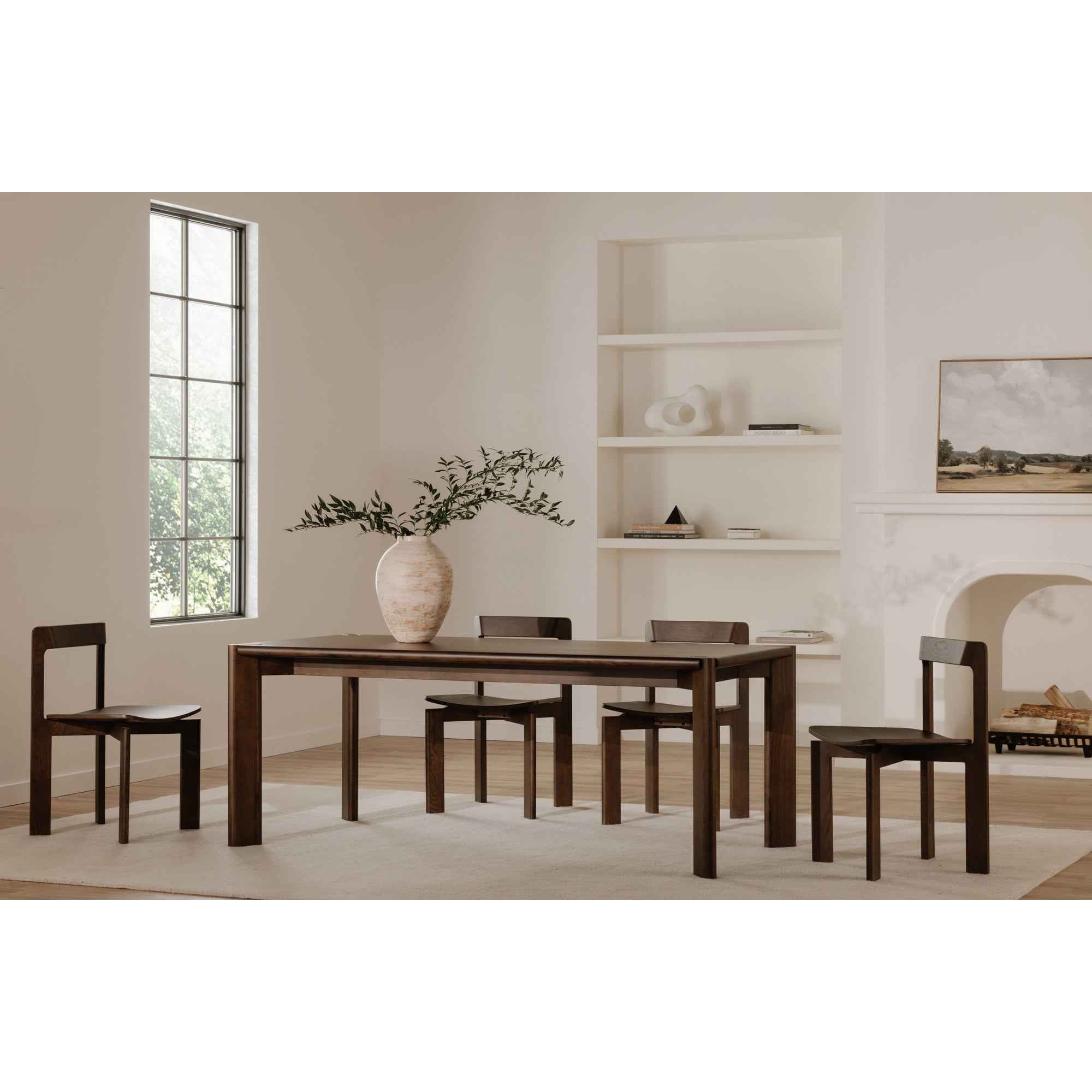 Daifuku Dining Chair Brown – Set Of Two