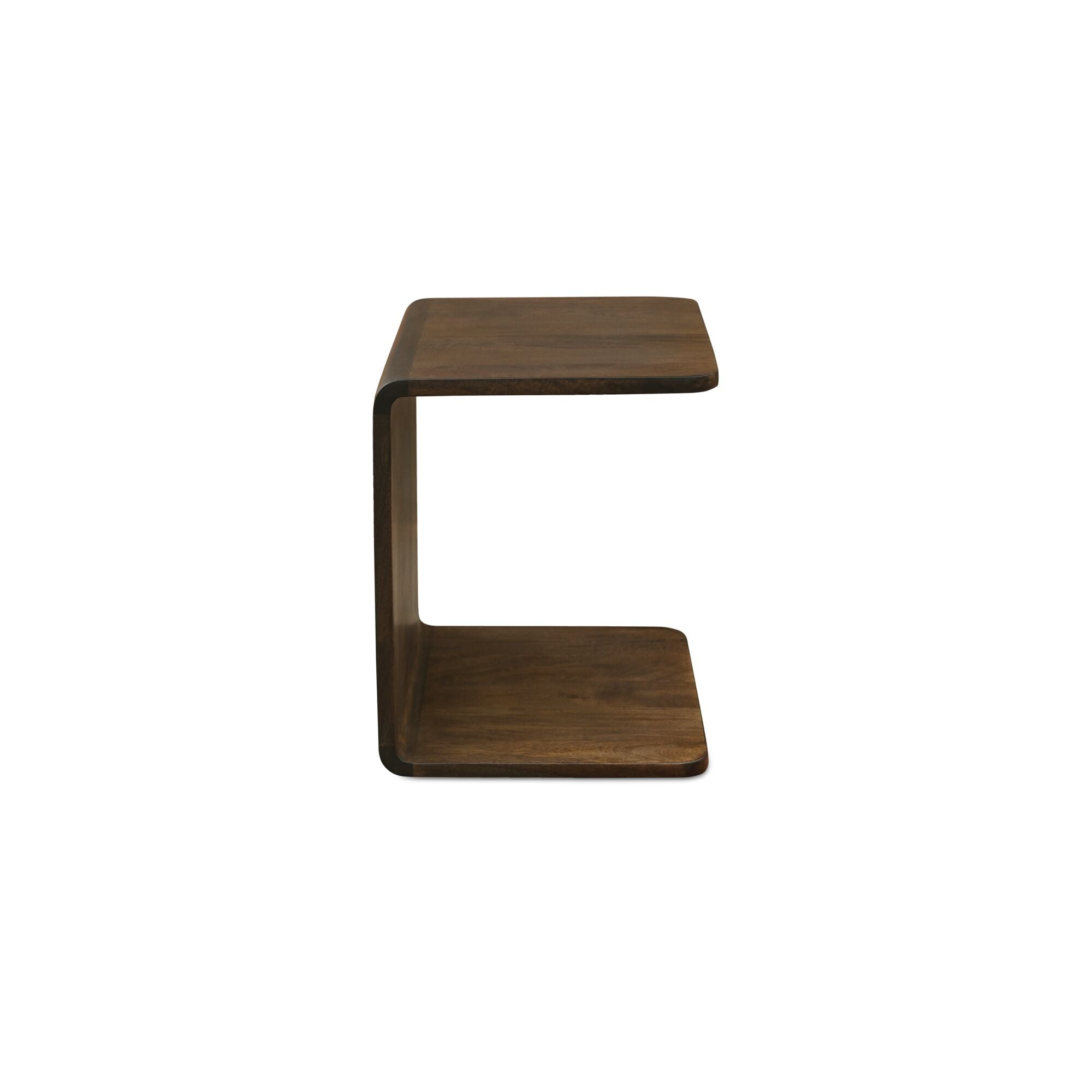 Carrie Side Table Dark Brown