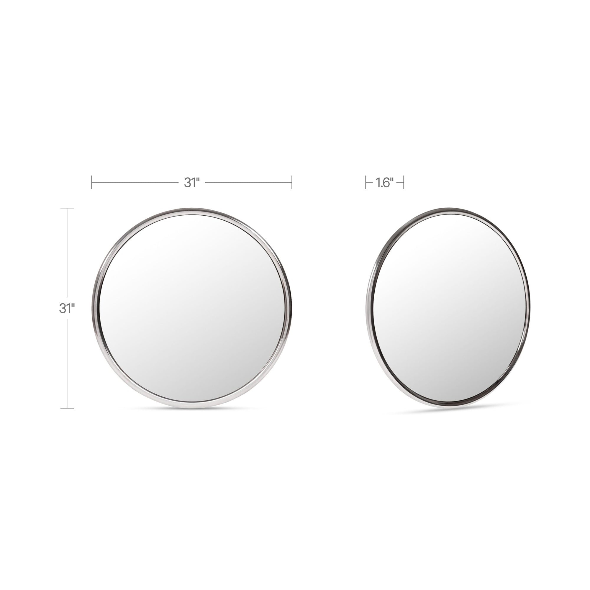 Lars Mirror Chrome