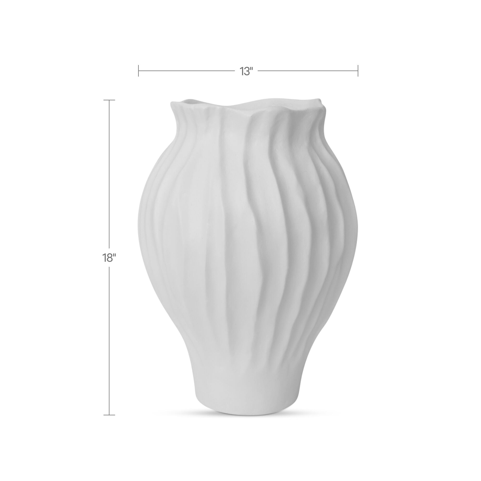 Adria 18In Vessel White