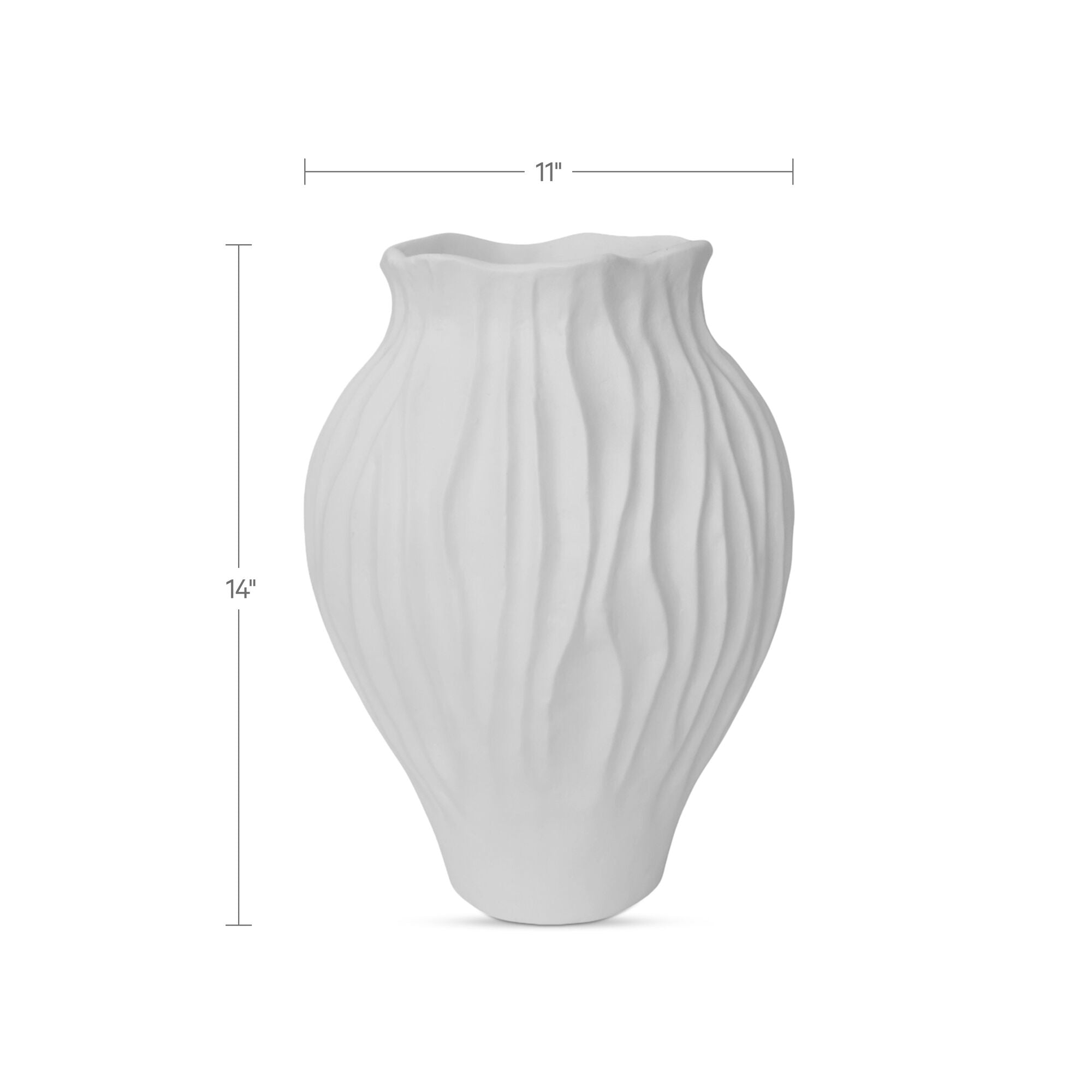 Adria 14In Vessel White