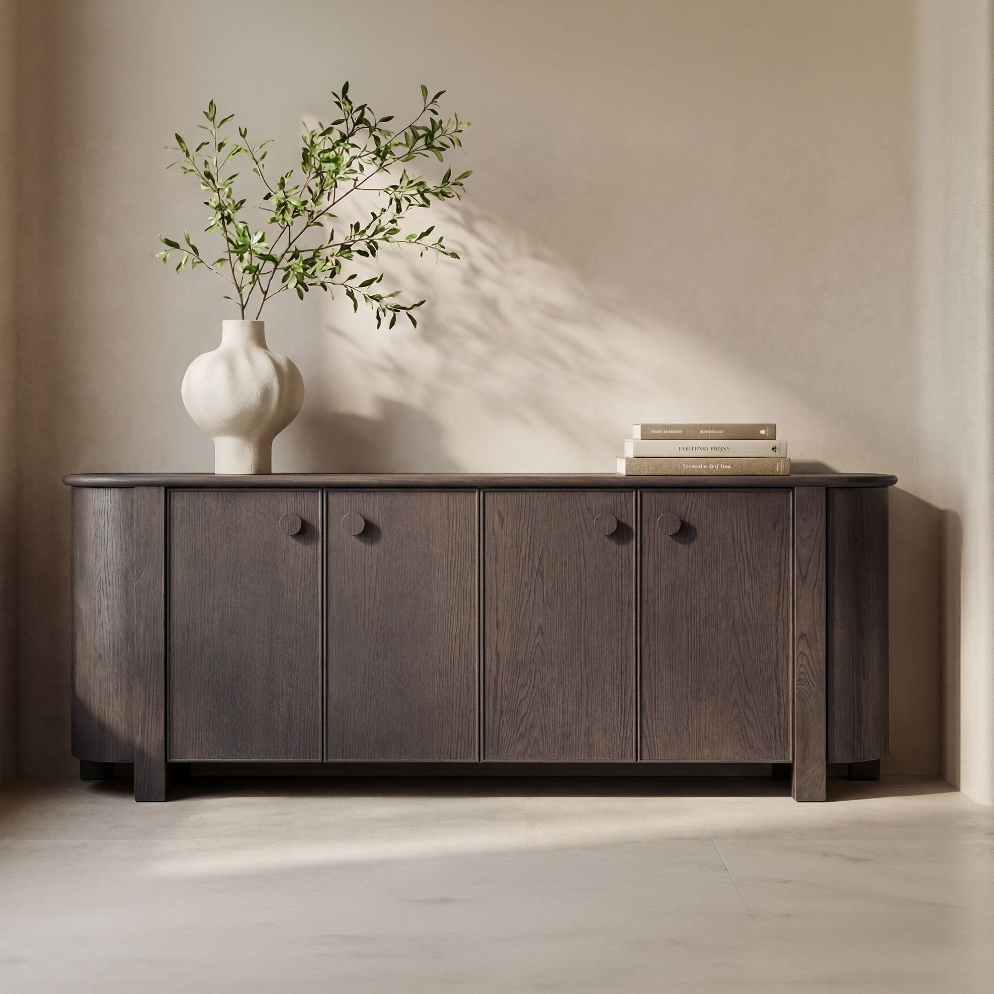 Loren Sideboard Dark Brown