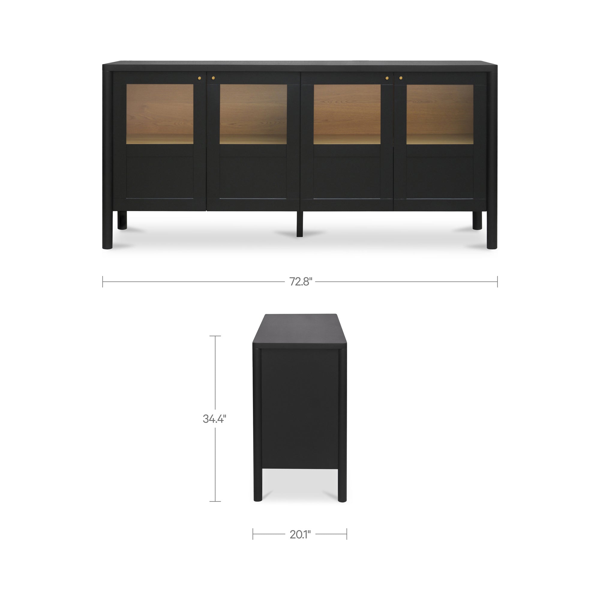 Hannah Sideboard Black