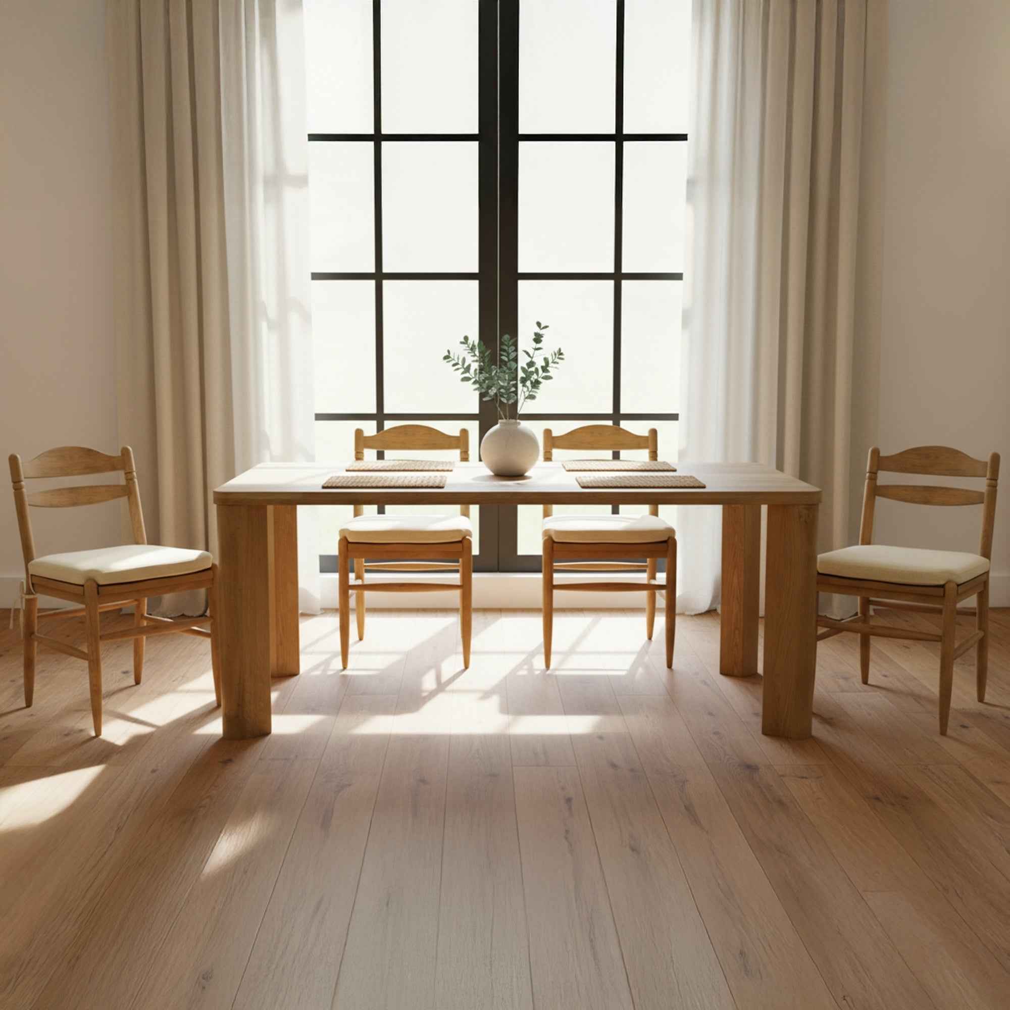 Tate Dining Chair Beige - Set Of Two