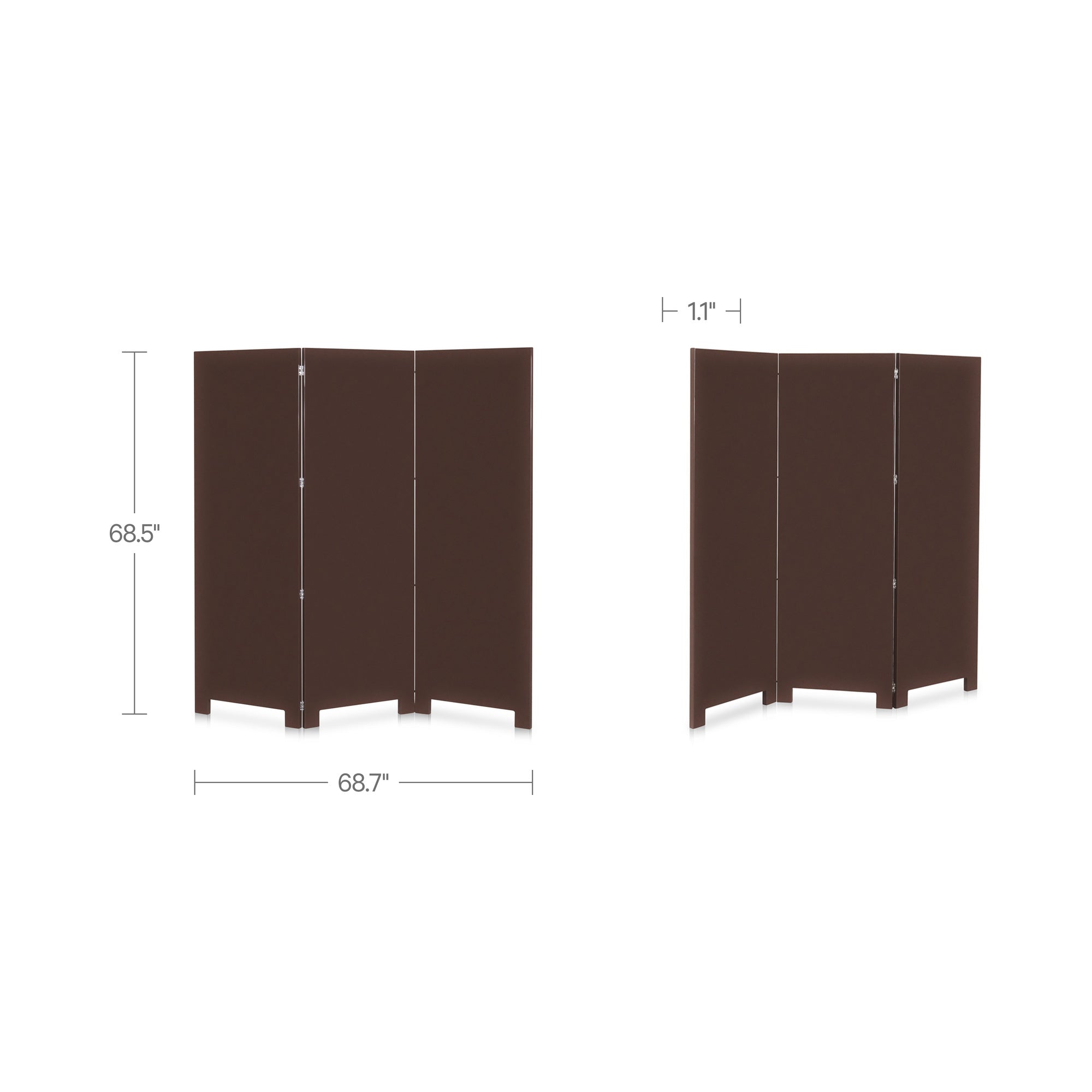 Garbo Screen Dark Brown Lacquer