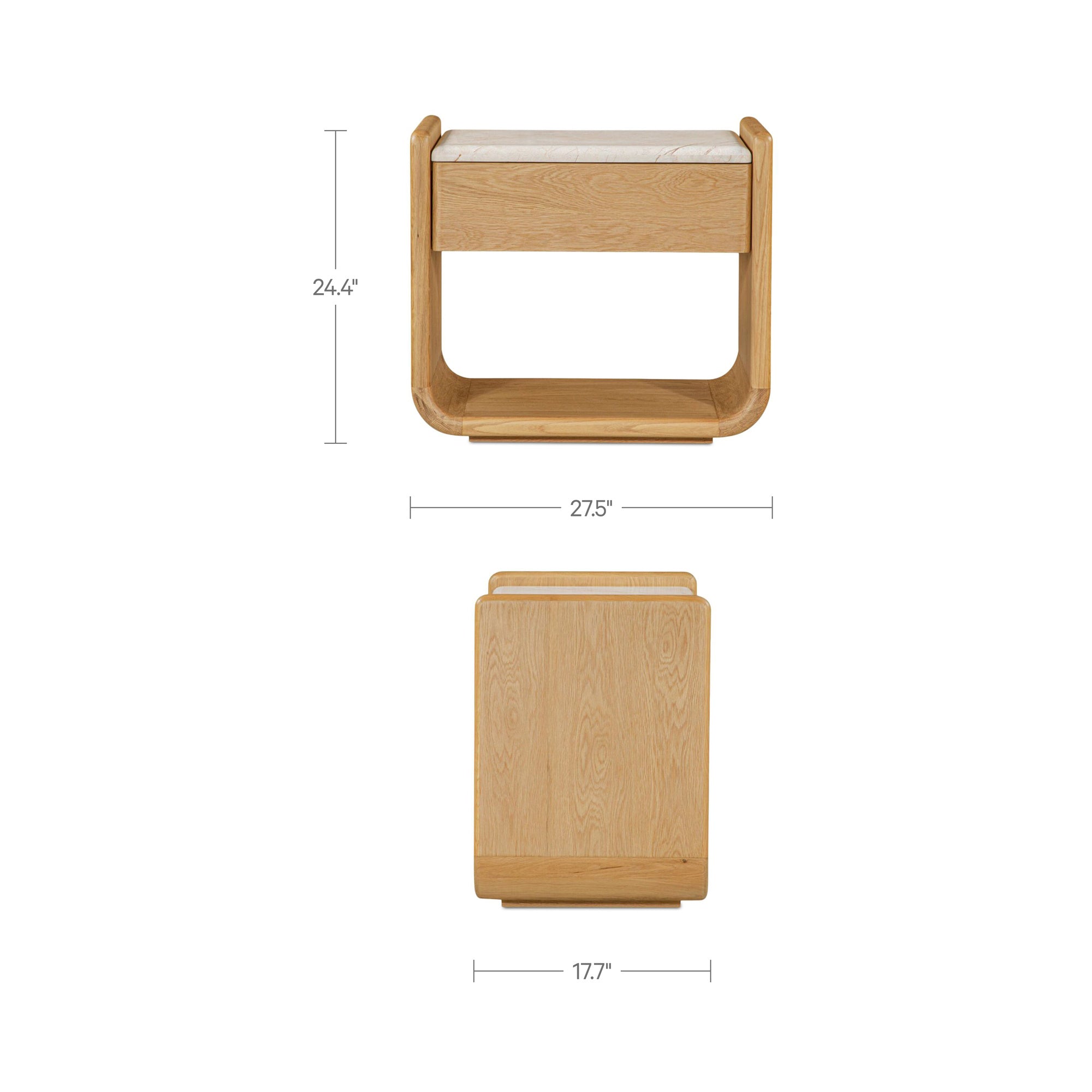 Enns Nightstand Natural