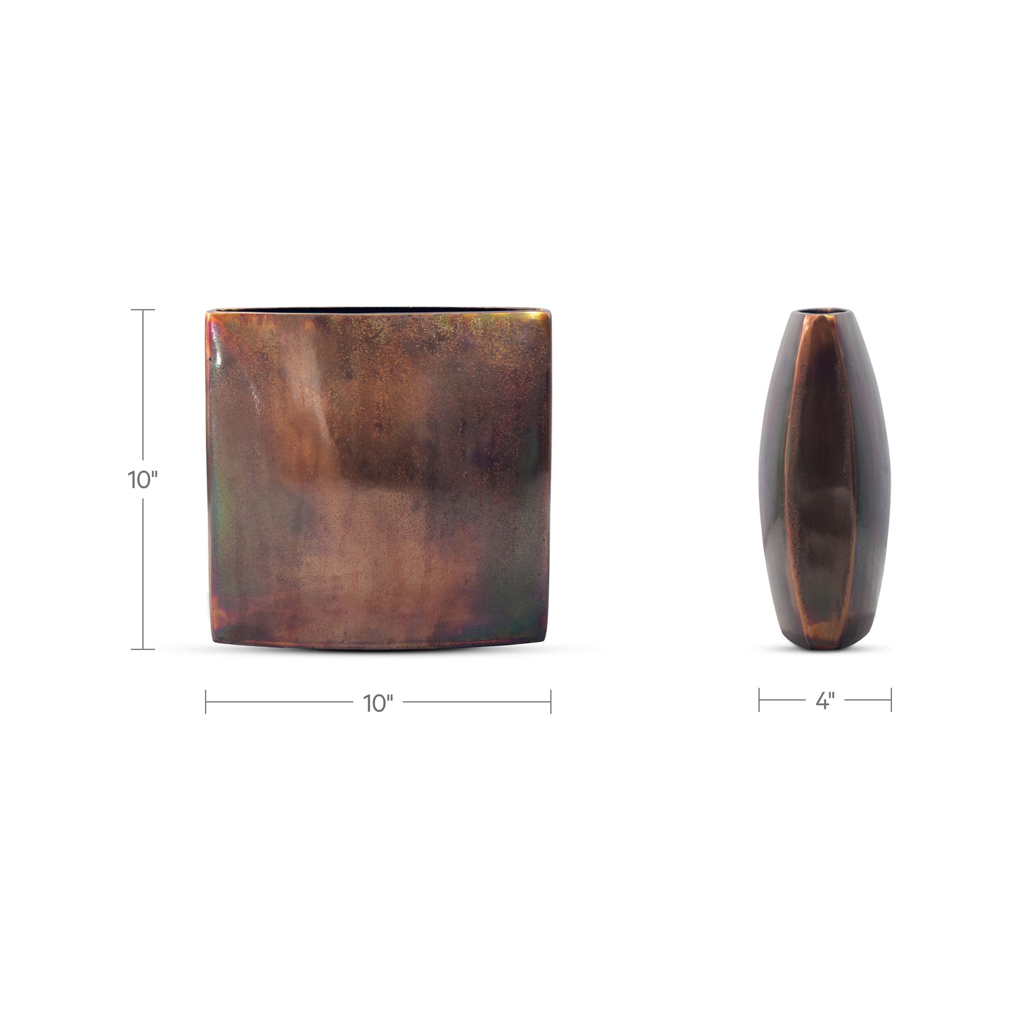 Laval Cast Aluminum Vase