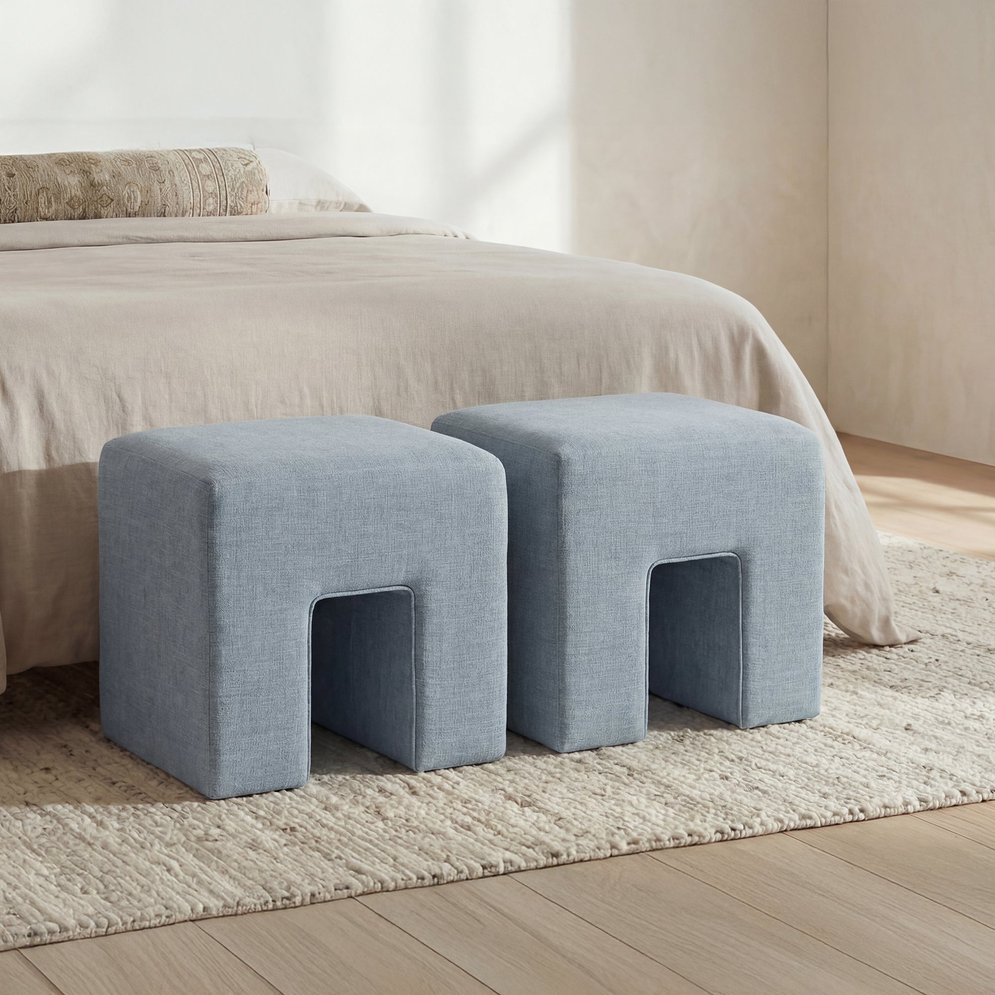 Aidy Stool Light Blue