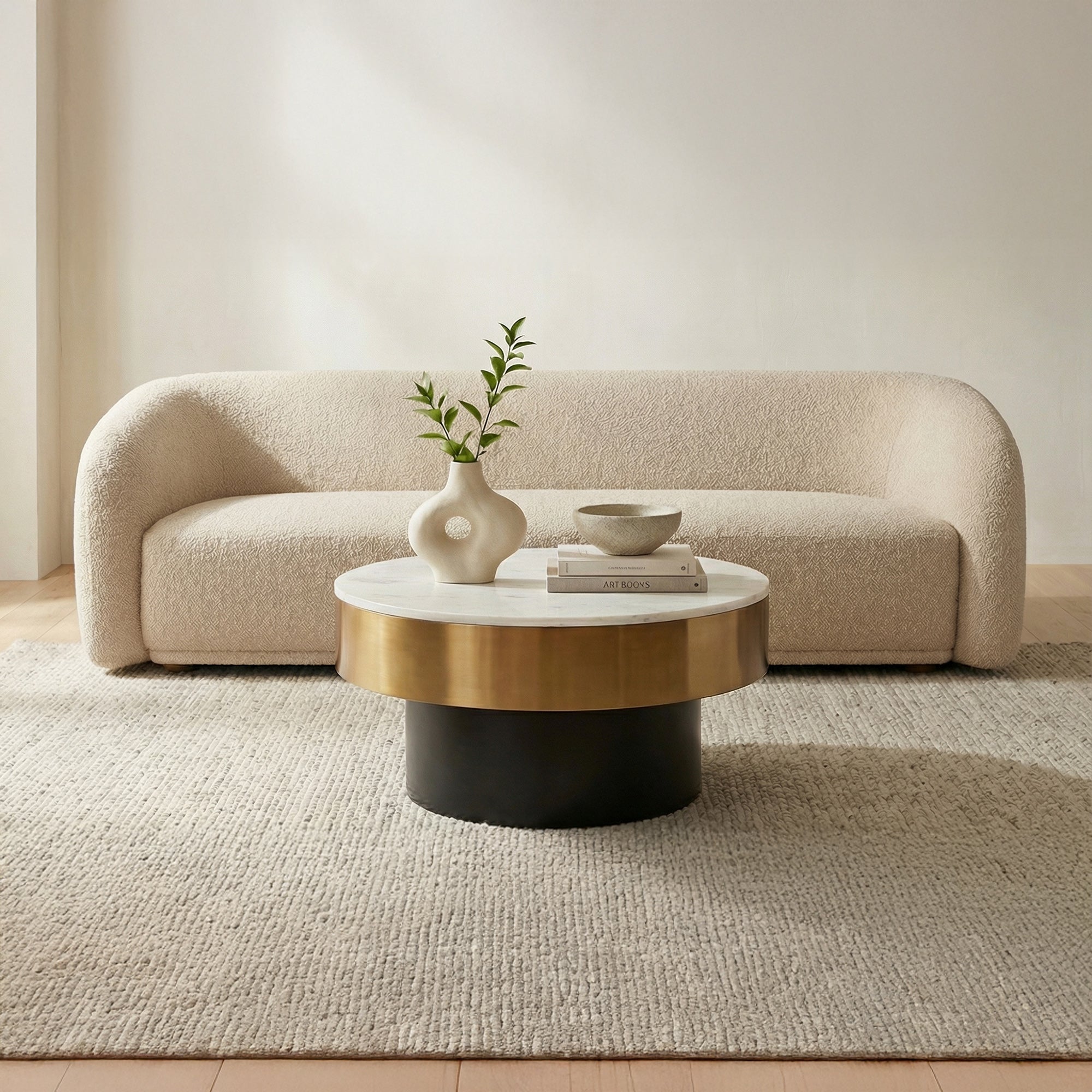 Dado Coffee Table White