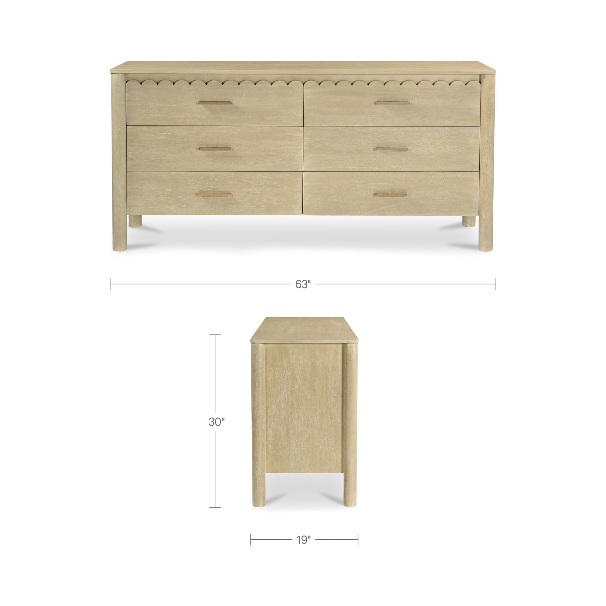 Wiley Dresser Natural