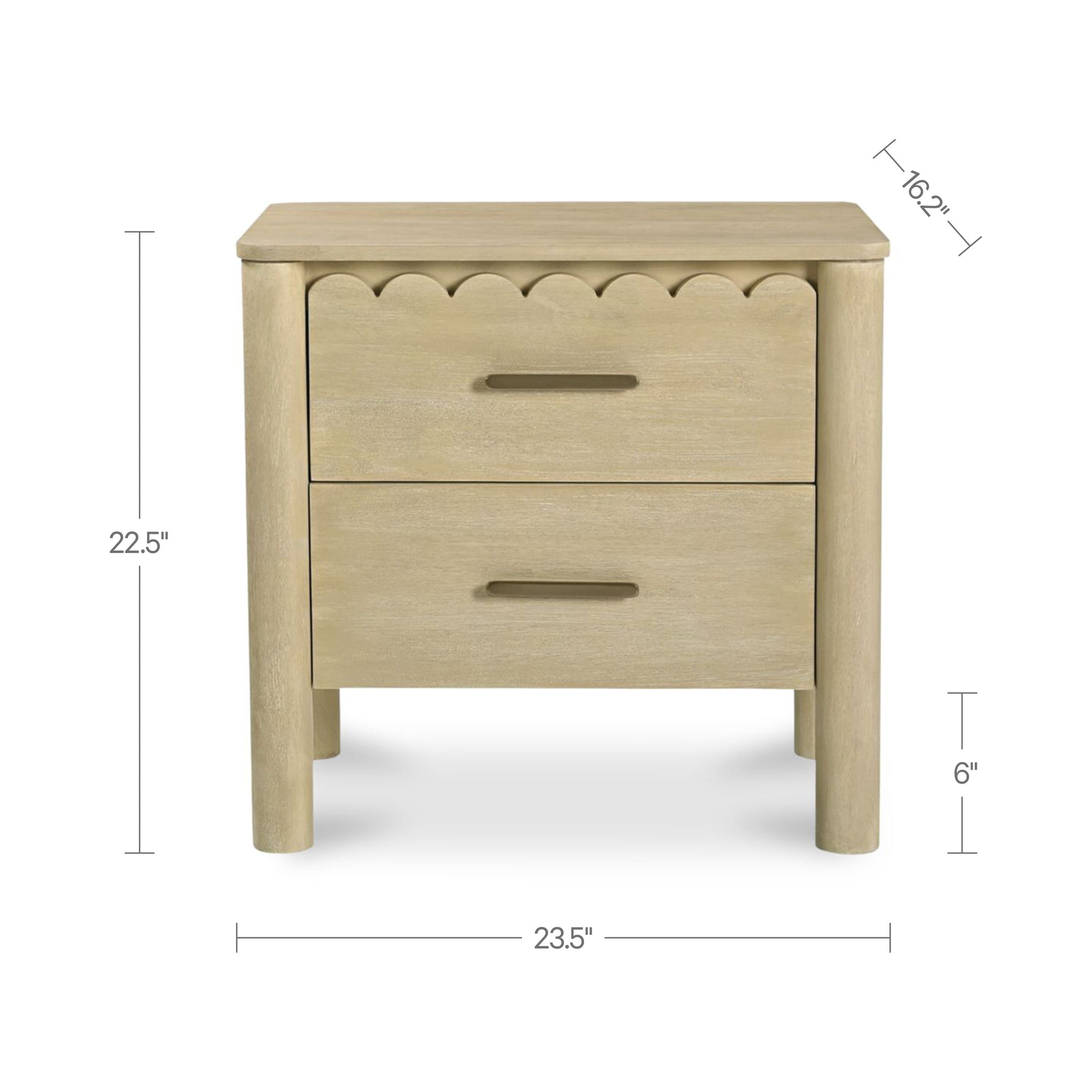 Wiley Nightstand Natural