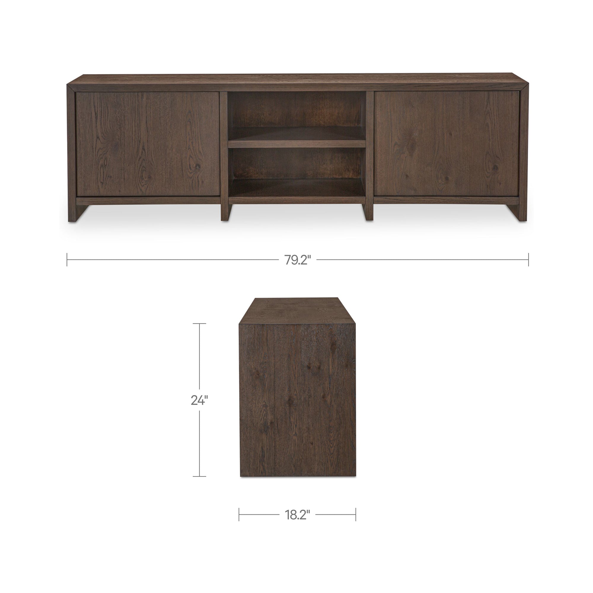 Jenson Media Unit Brown