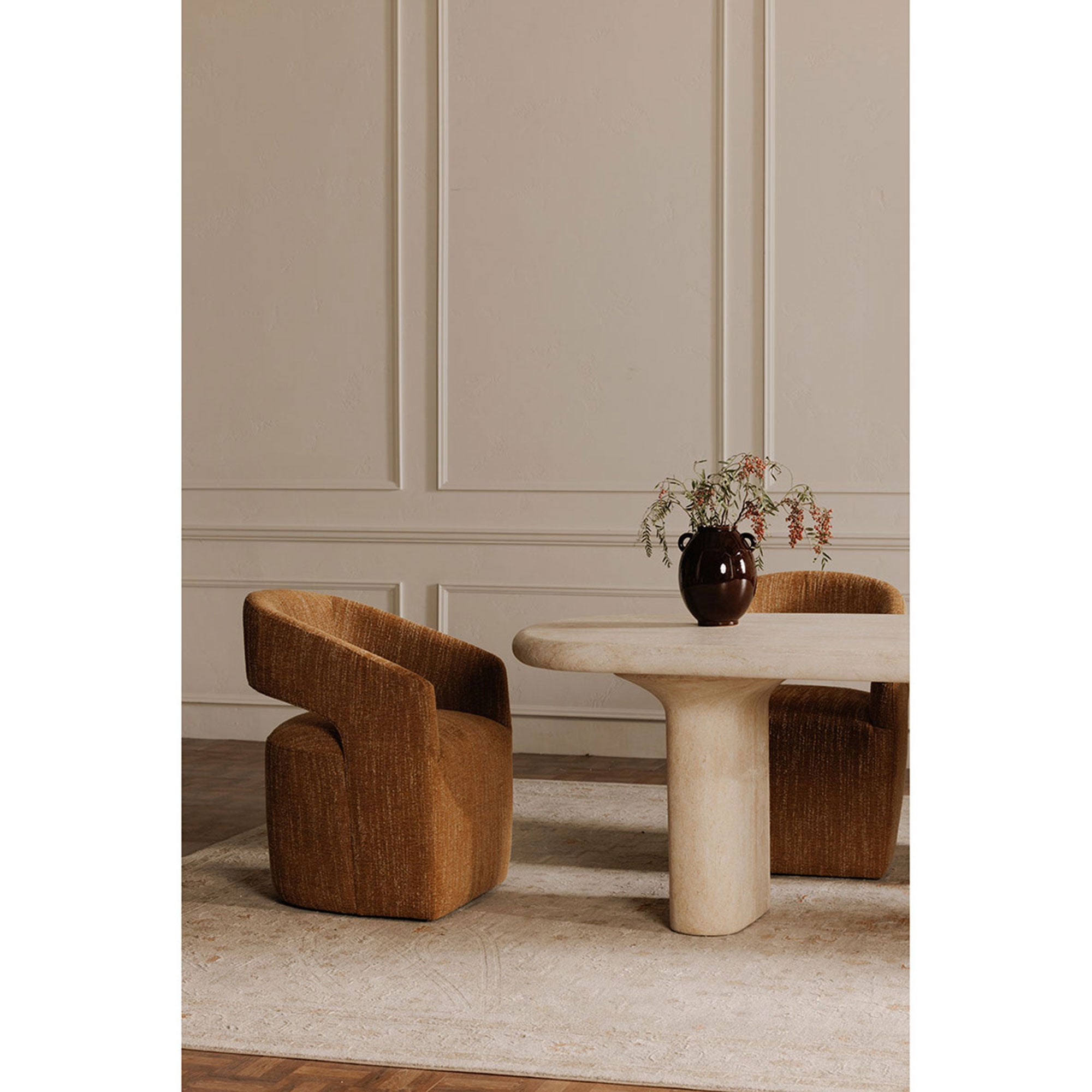 Barrow Rolling Dining Chair