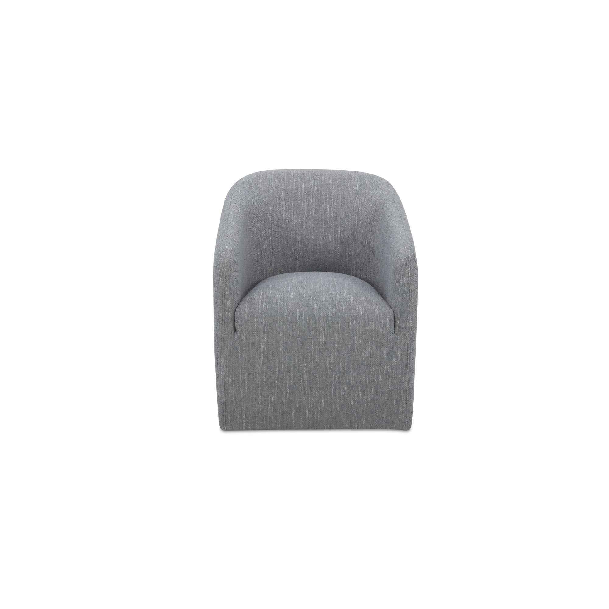 Sandy Rolling Dining Chair Grey