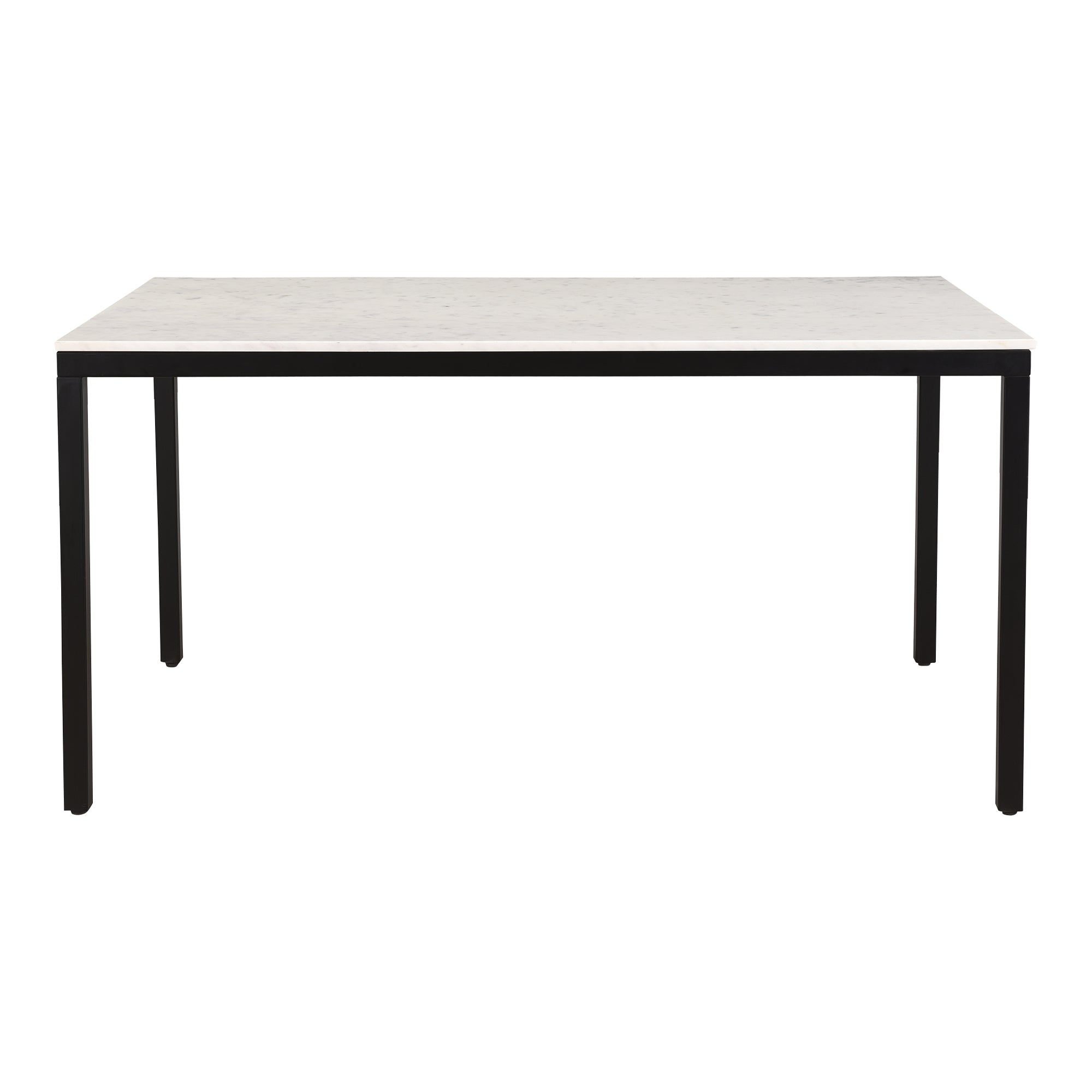 Parson Marble Small Dining Table White