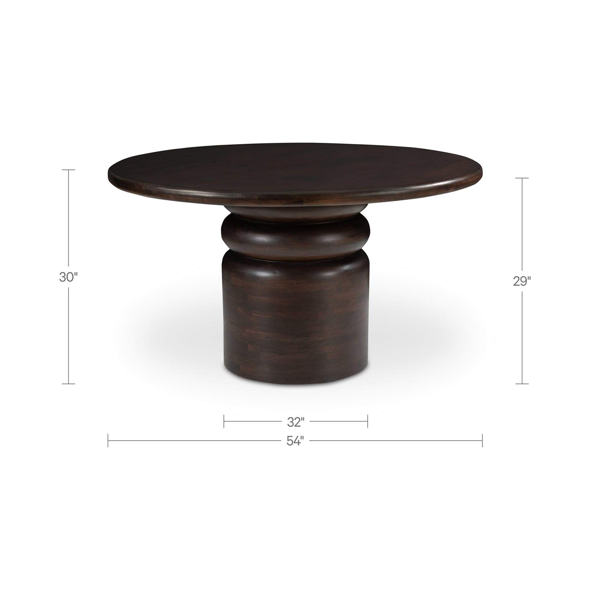 Maro Dining Table Brown