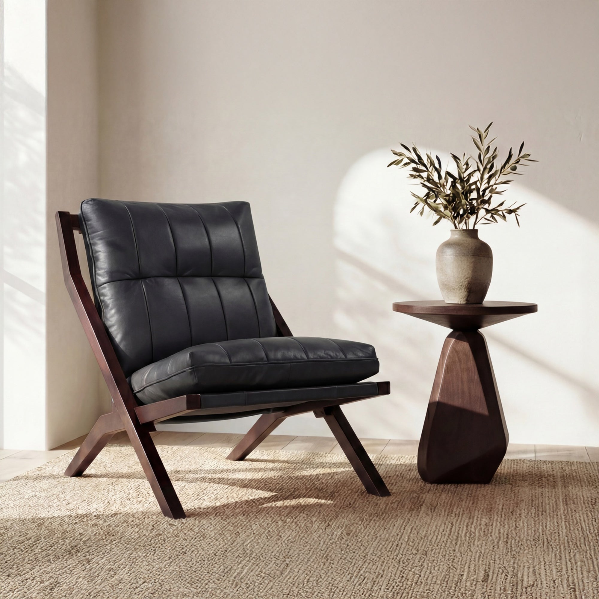 Preston Accent Chair Black