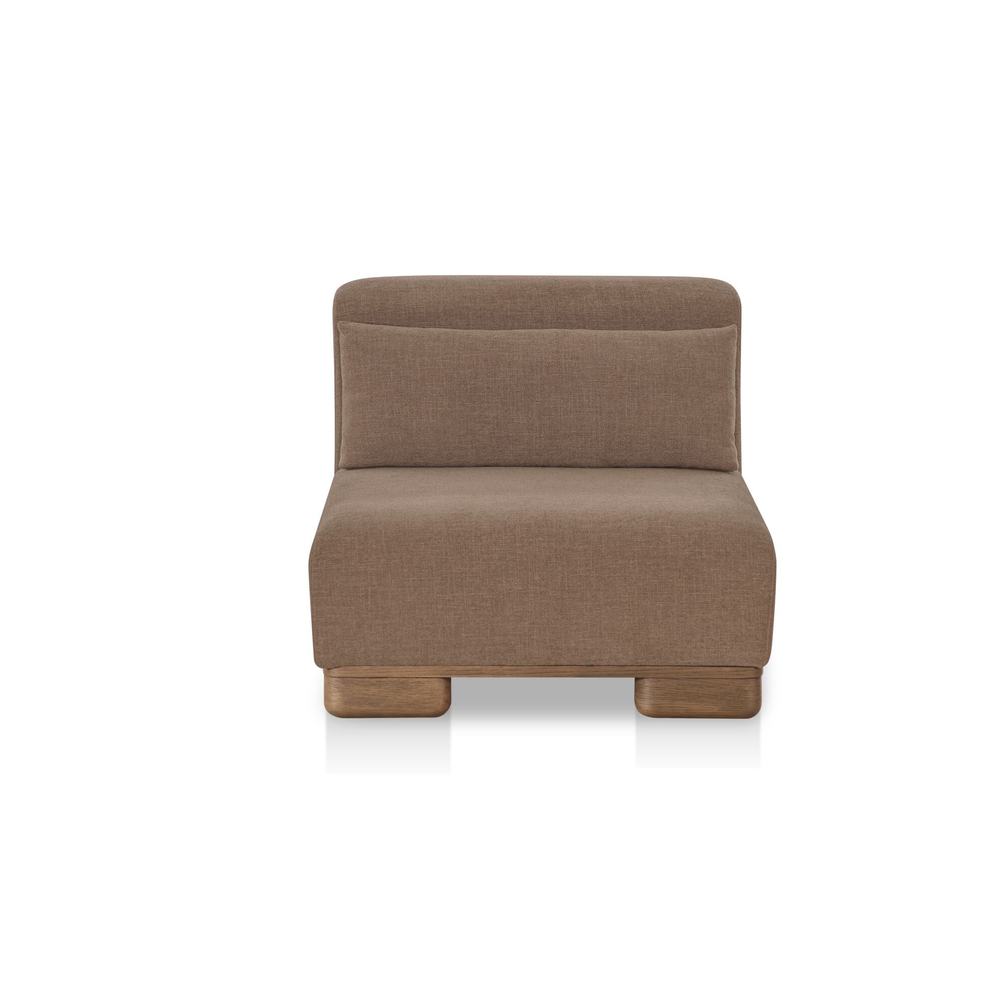 June Slipper Chair Dark Brown