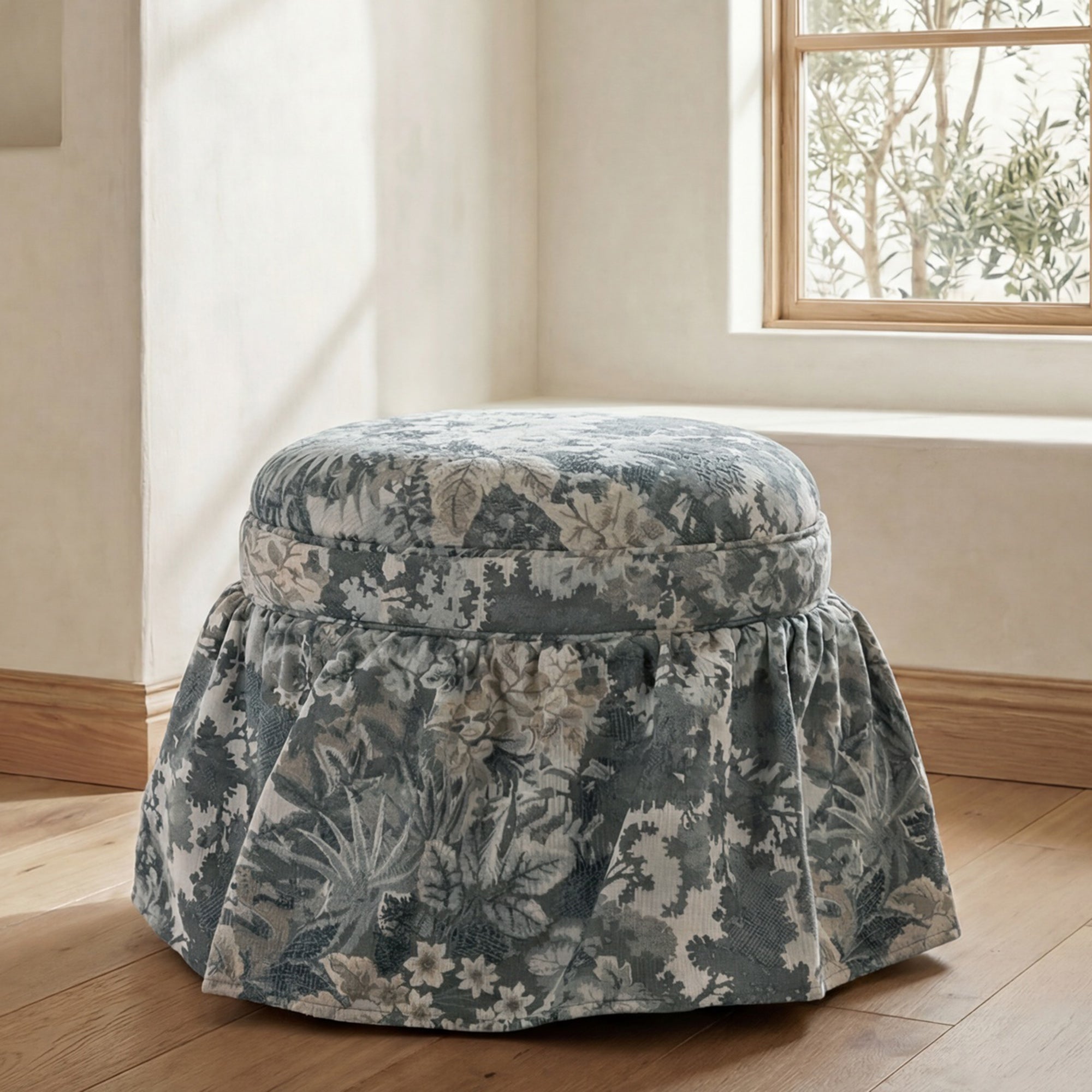 Heidi Storage Ottoman Tapestry